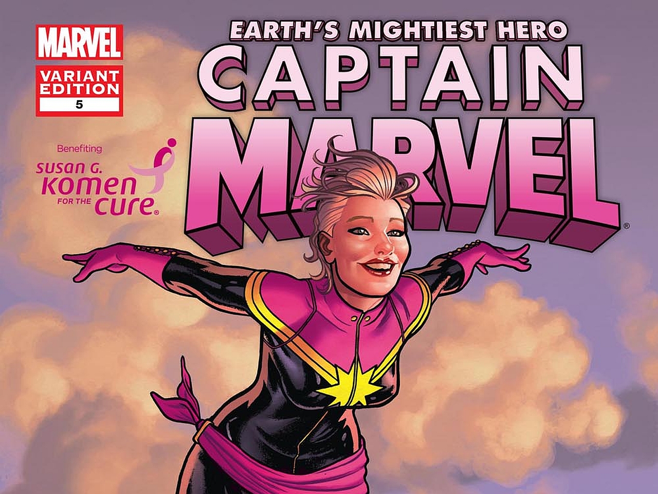 Baixar papel de parede para celular de História Em Quadrinhos, Capitão Marvel, Carol Danvers gratuito.