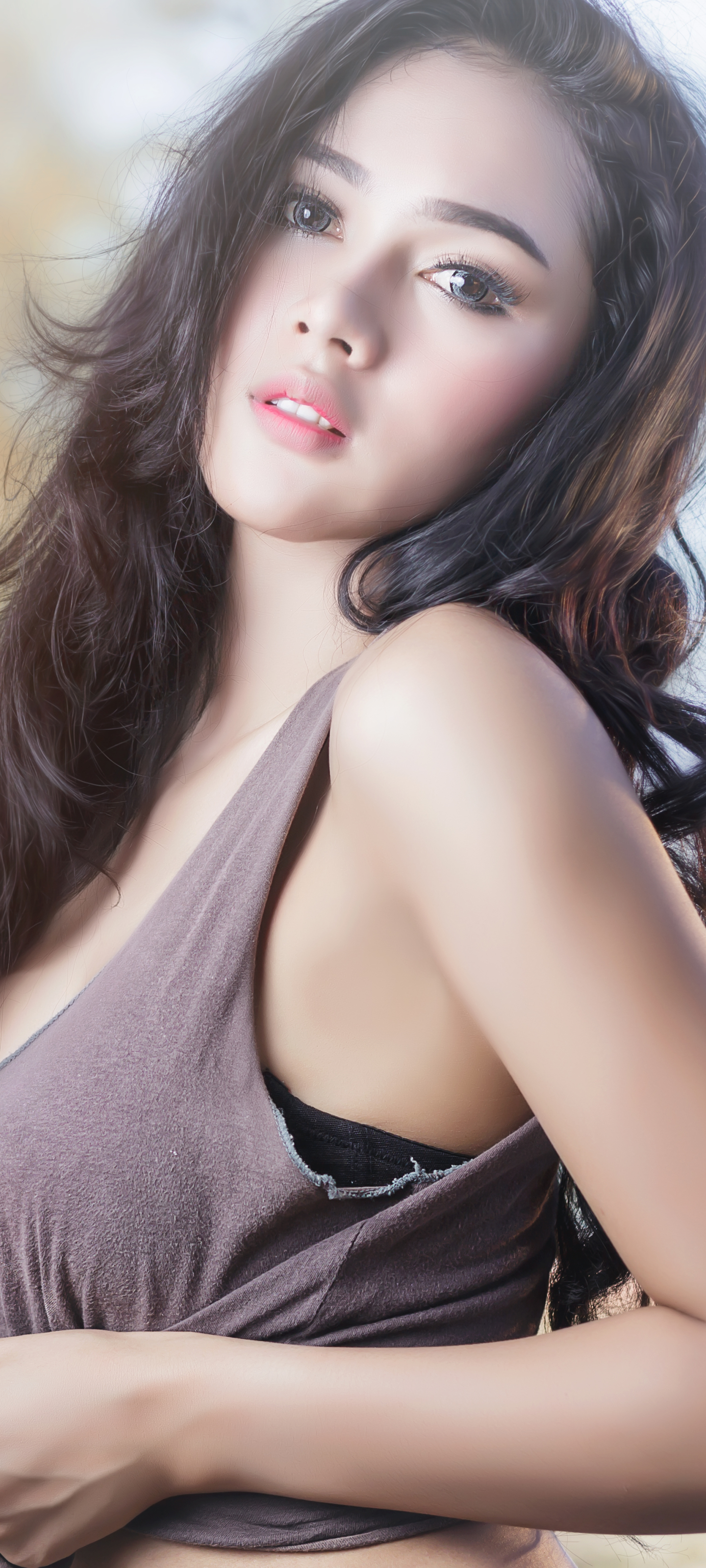 Download mobile wallpaper Women, Asian for free.