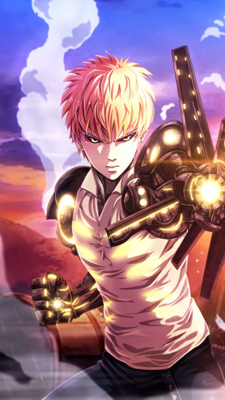 Descarga gratuita de fondo de pantalla para móvil de Animado, One Punch Man, Genos (Hombre De Un Solo Golpe).