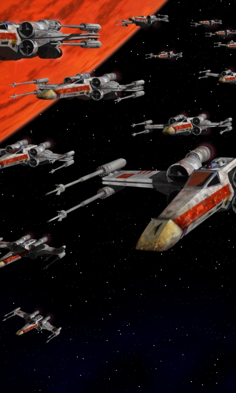 Handy-Wallpaper Filme, Krieg Der Sterne, X Wing kostenlos herunterladen.