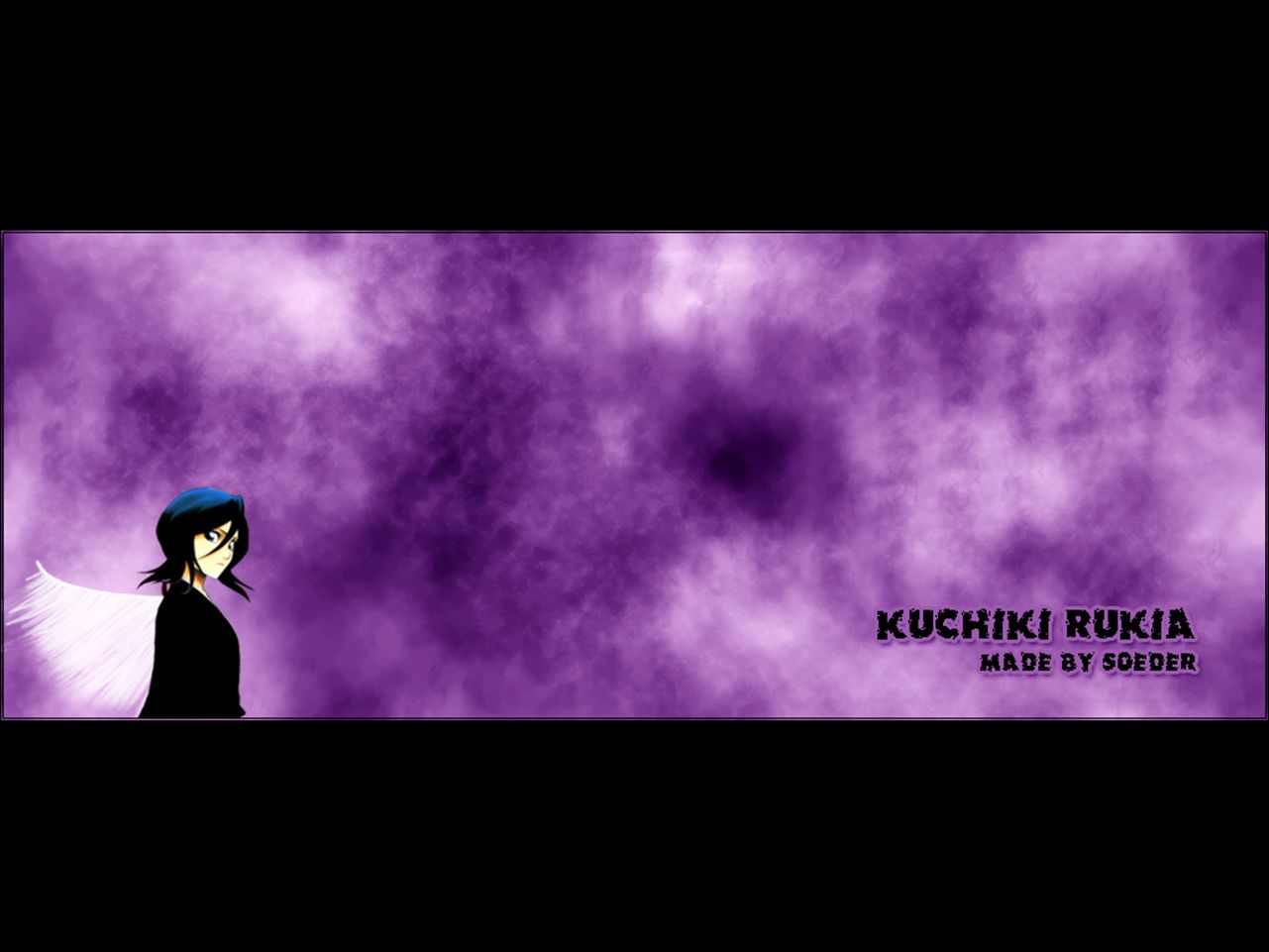 Handy-Wallpaper Bleach, Rukia Kuchiki, Animes kostenlos herunterladen.