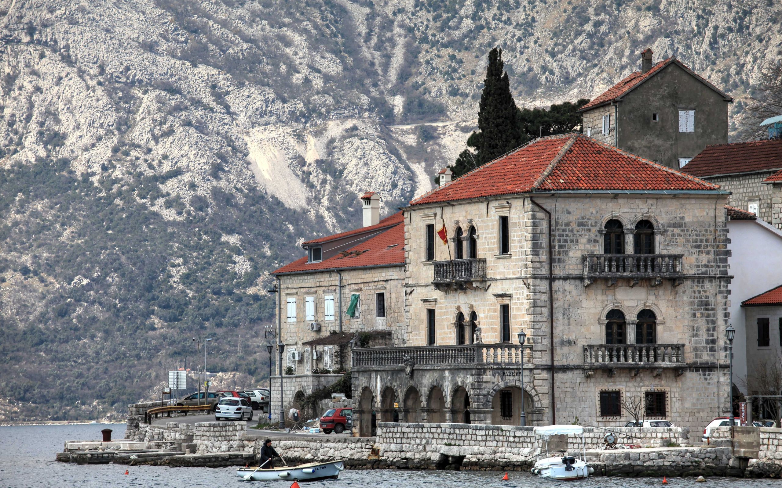 montenegro, cities, mountains, lake, hotel
