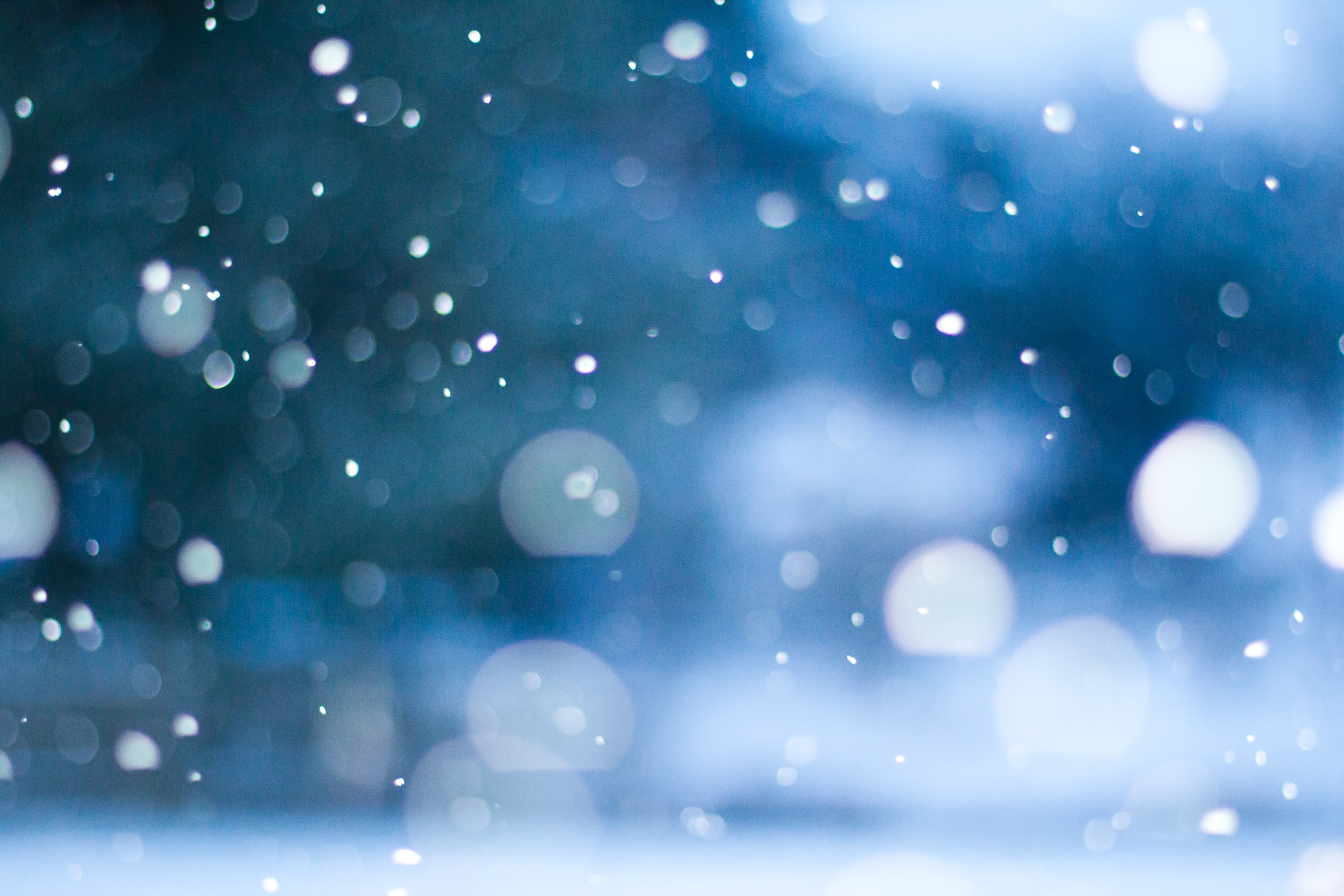 Download mobile wallpaper Snow, Smooth, Boquet, Glare, Circles, Bokeh, Abstract, Blur for free.