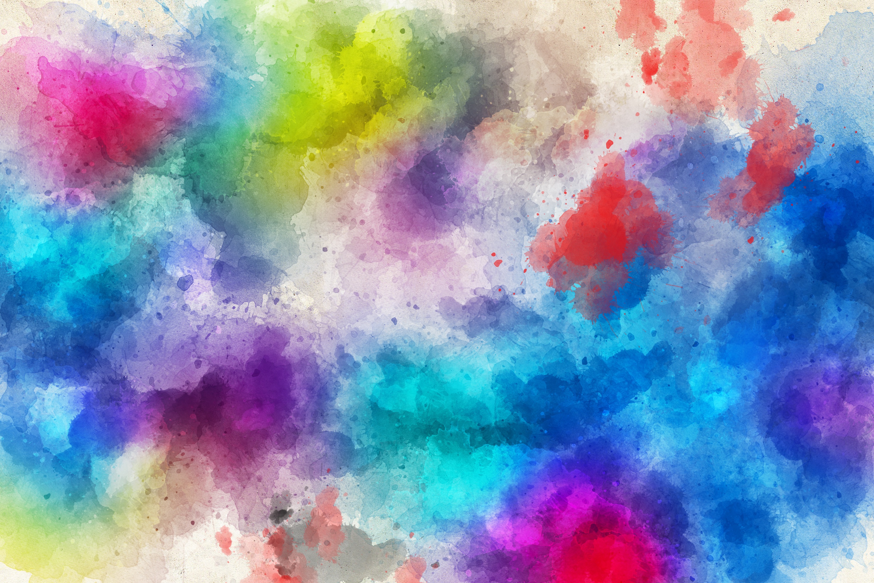 watercolor, abstract, paint, stains, spots Full HD