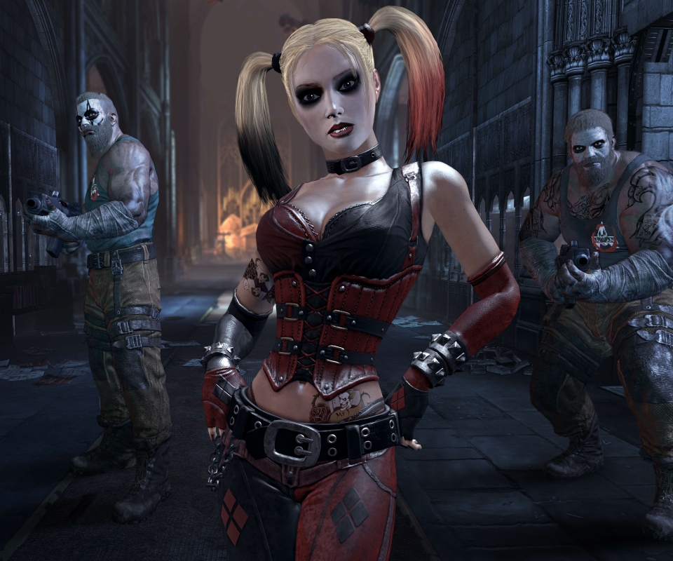 Descarga gratuita de fondo de pantalla para móvil de Videojuego, Harley Quinn, Hombre Murciélago, Batman: Arkham City.