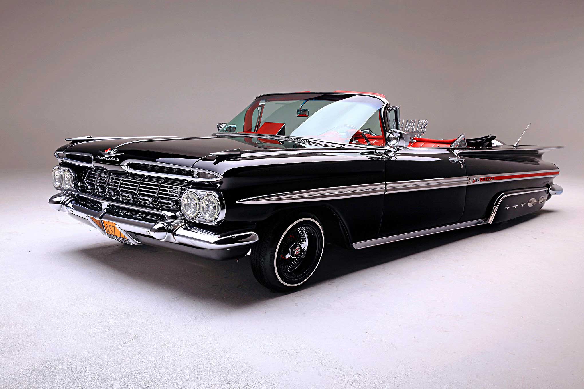 Free download wallpaper Chevrolet, Lowrider, Vehicles, Chevrolet Impala Convertible on your PC desktop
