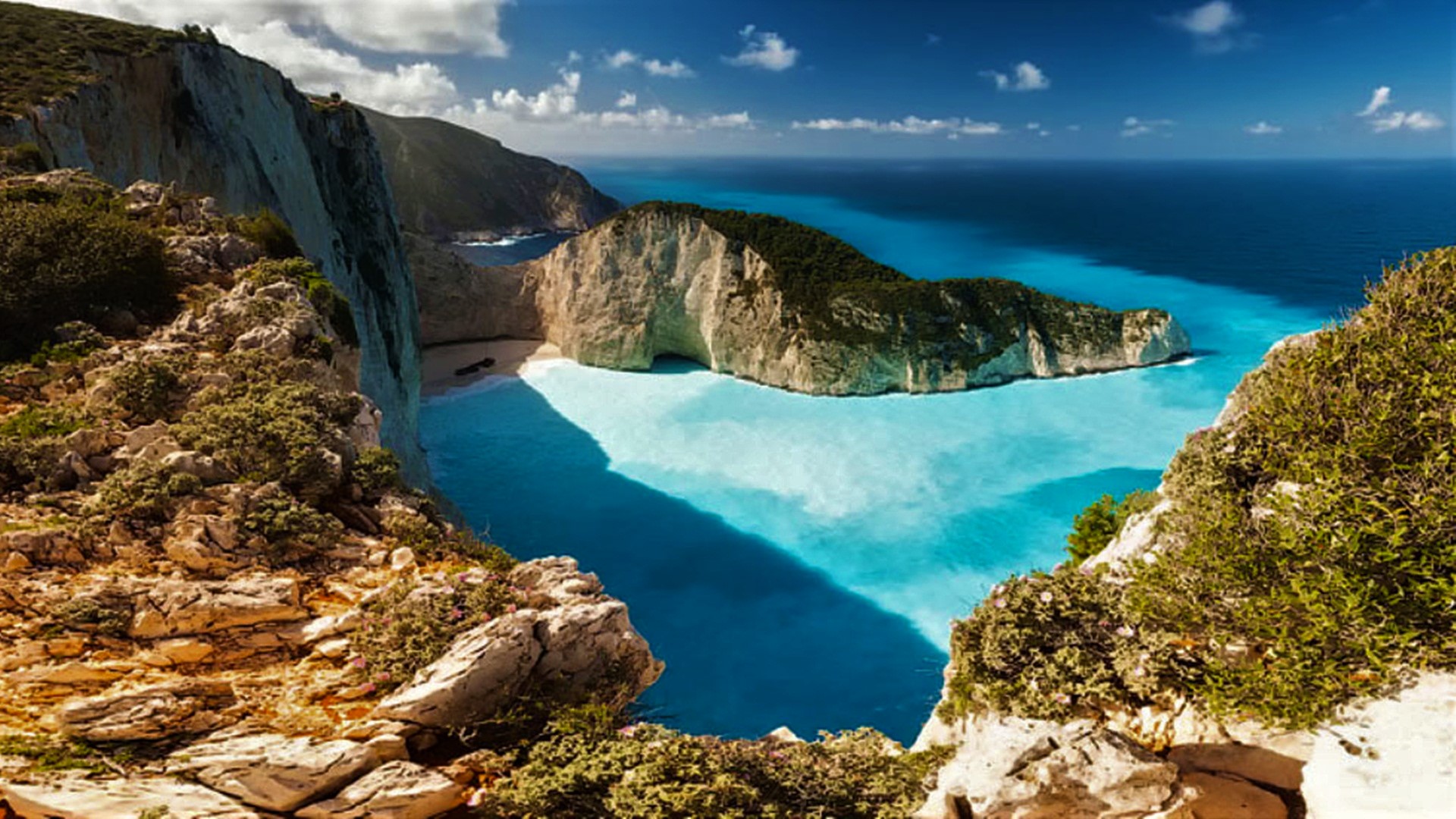 Laden Sie das Küste, Ozean, Erde, Griechenland, Meer, Erde/natur, Zaykanthos-Bild kostenlos auf Ihren PC-Desktop herunter