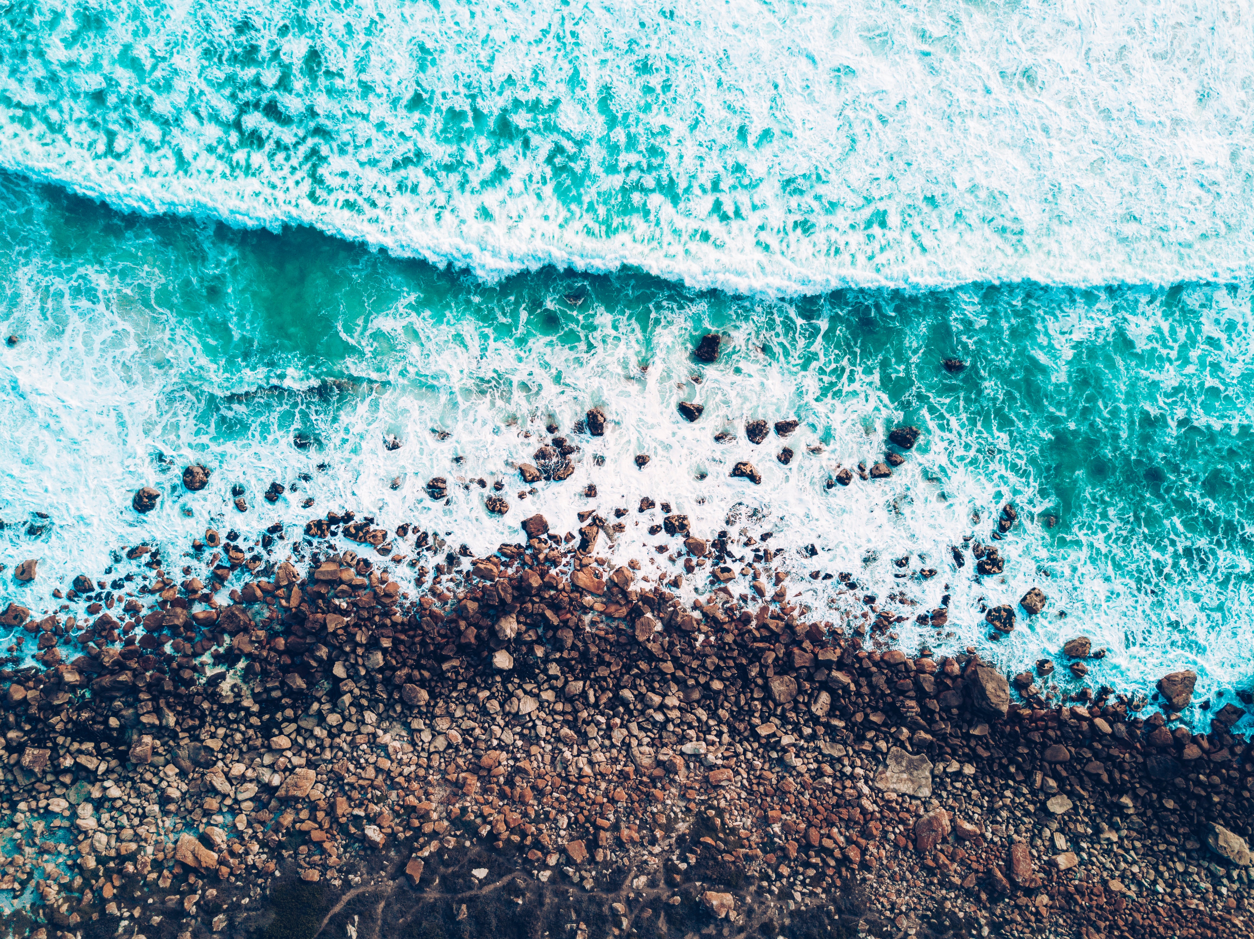 Free download wallpaper Stones, Sea, Shore, Bank, Surf, Nature on your PC desktop