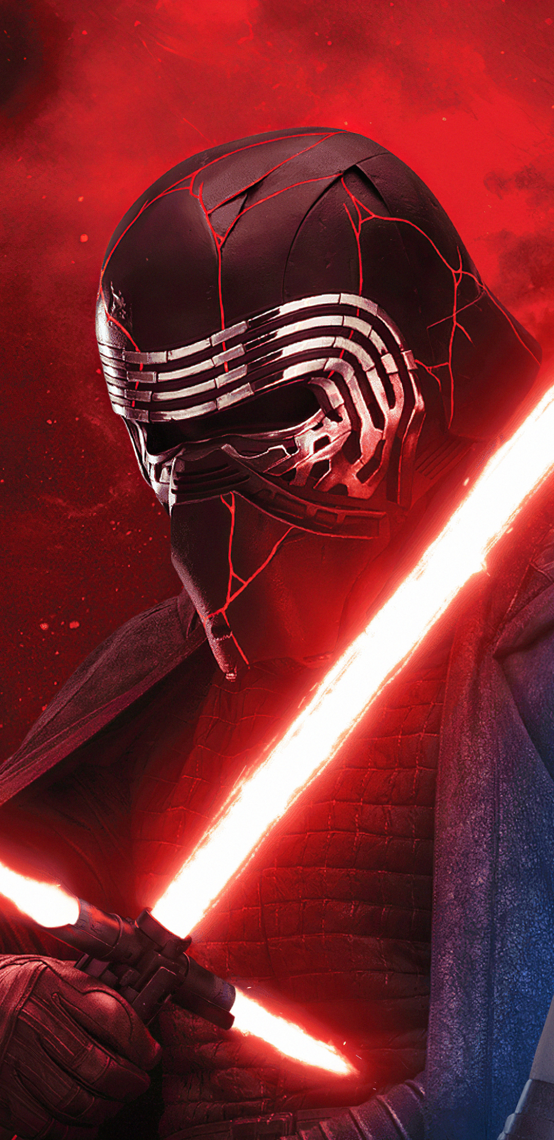 Download mobile wallpaper Star Wars, Lightsaber, Movie, Kylo Ren, Star Wars: The Rise Of Skywalker for free.