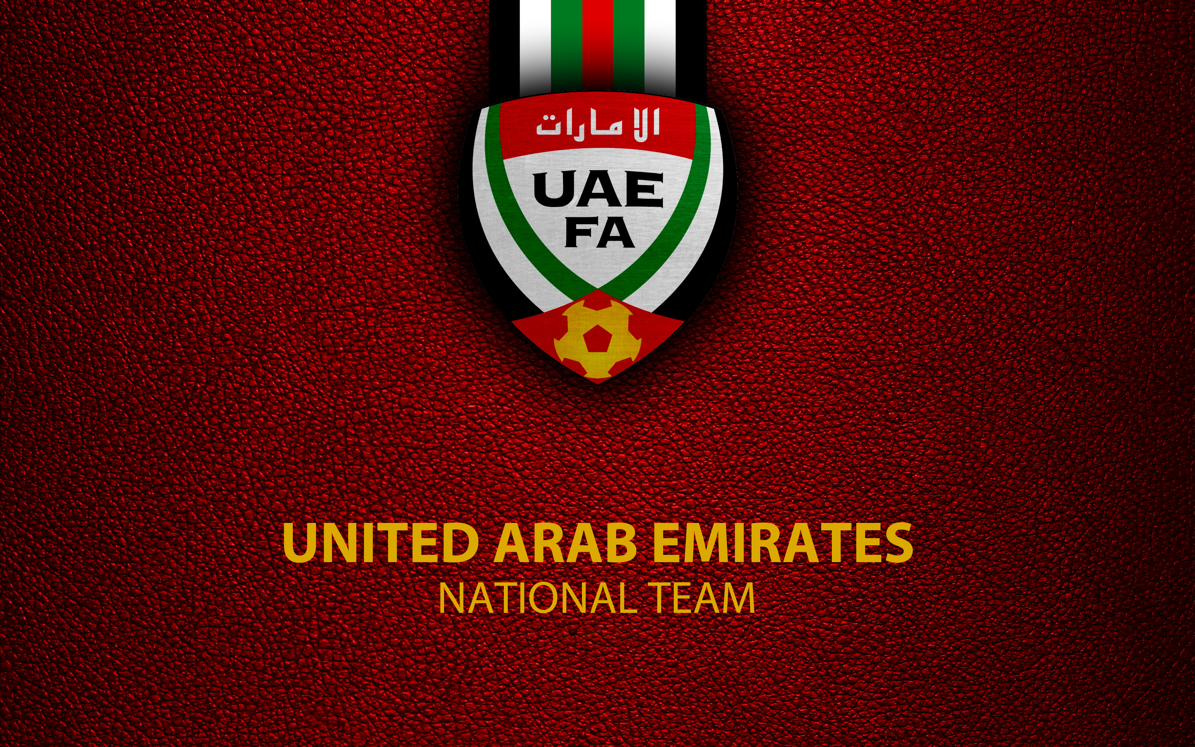 電話スクリーンに最適なアラブ首長国連邦サッカー代表チームの壁紙