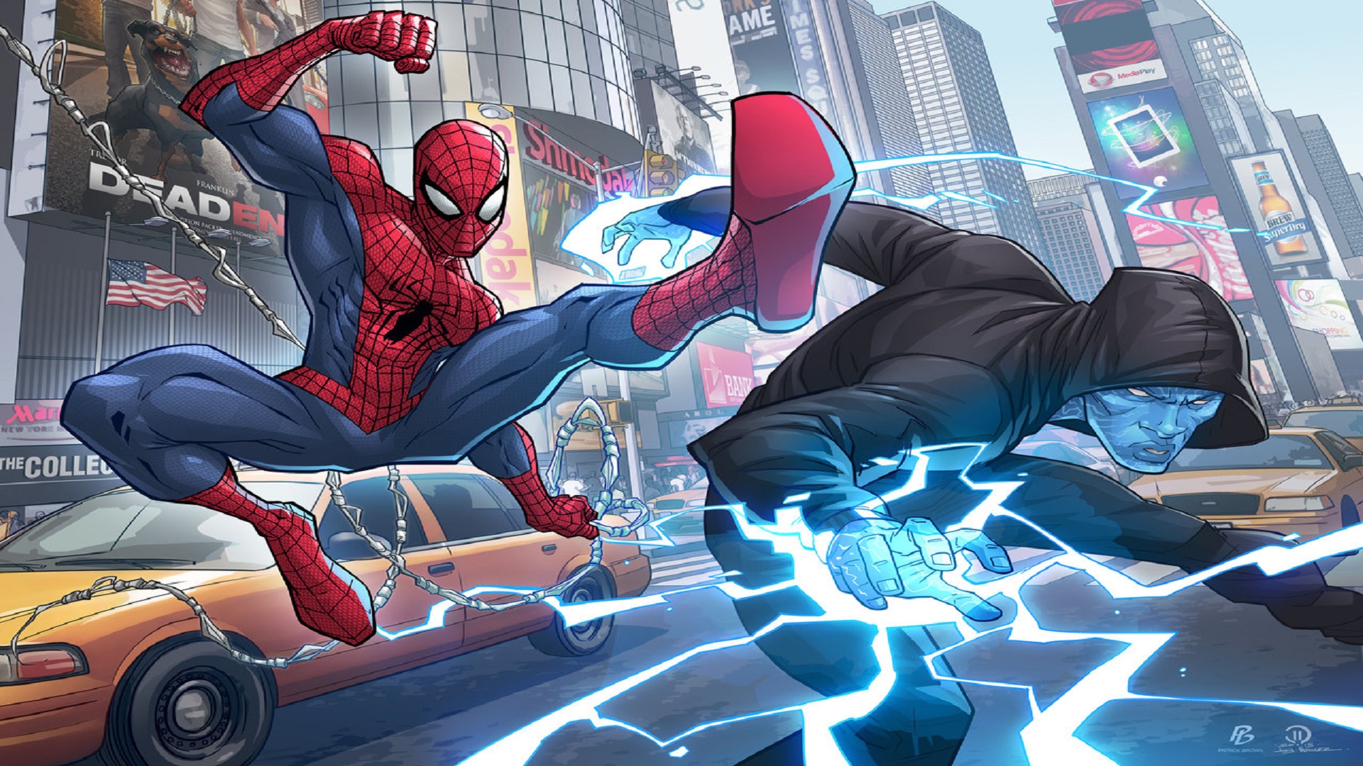 Free download wallpaper Spider Man, Movie, The Amazing Spider Man 2, Electro (Marvel Comics) on your PC desktop