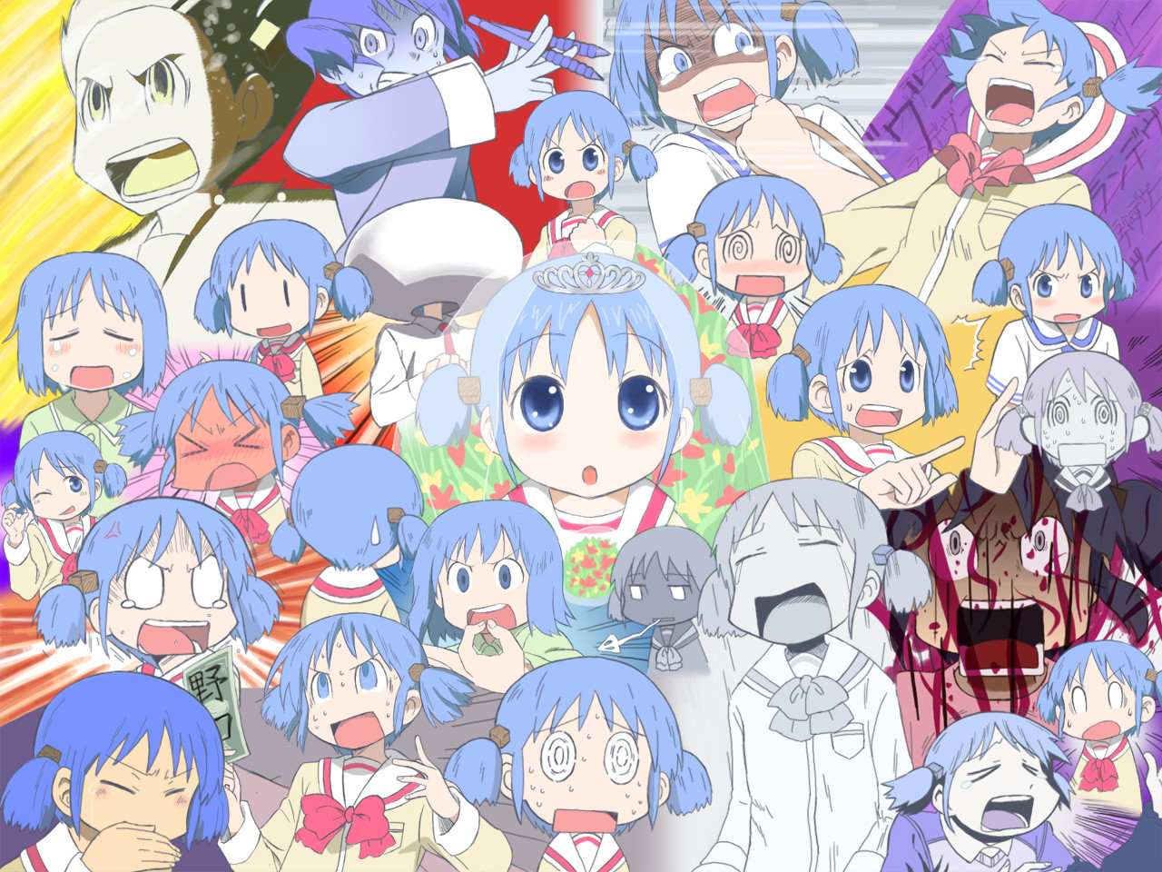 Free download wallpaper Anime, Nichijō on your PC desktop