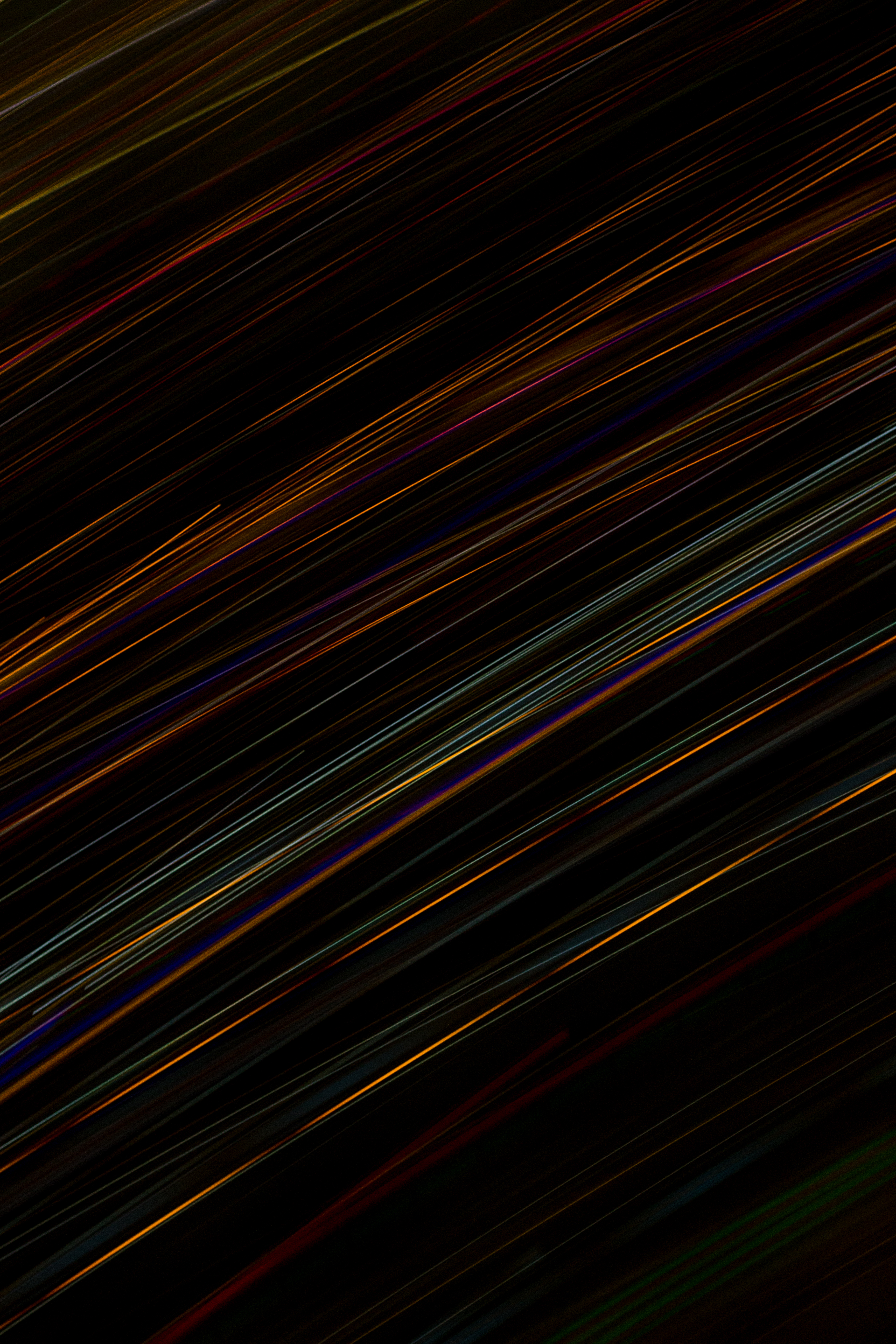 streaks, dark, abstract, multicolored, motley, stripes Phone Background