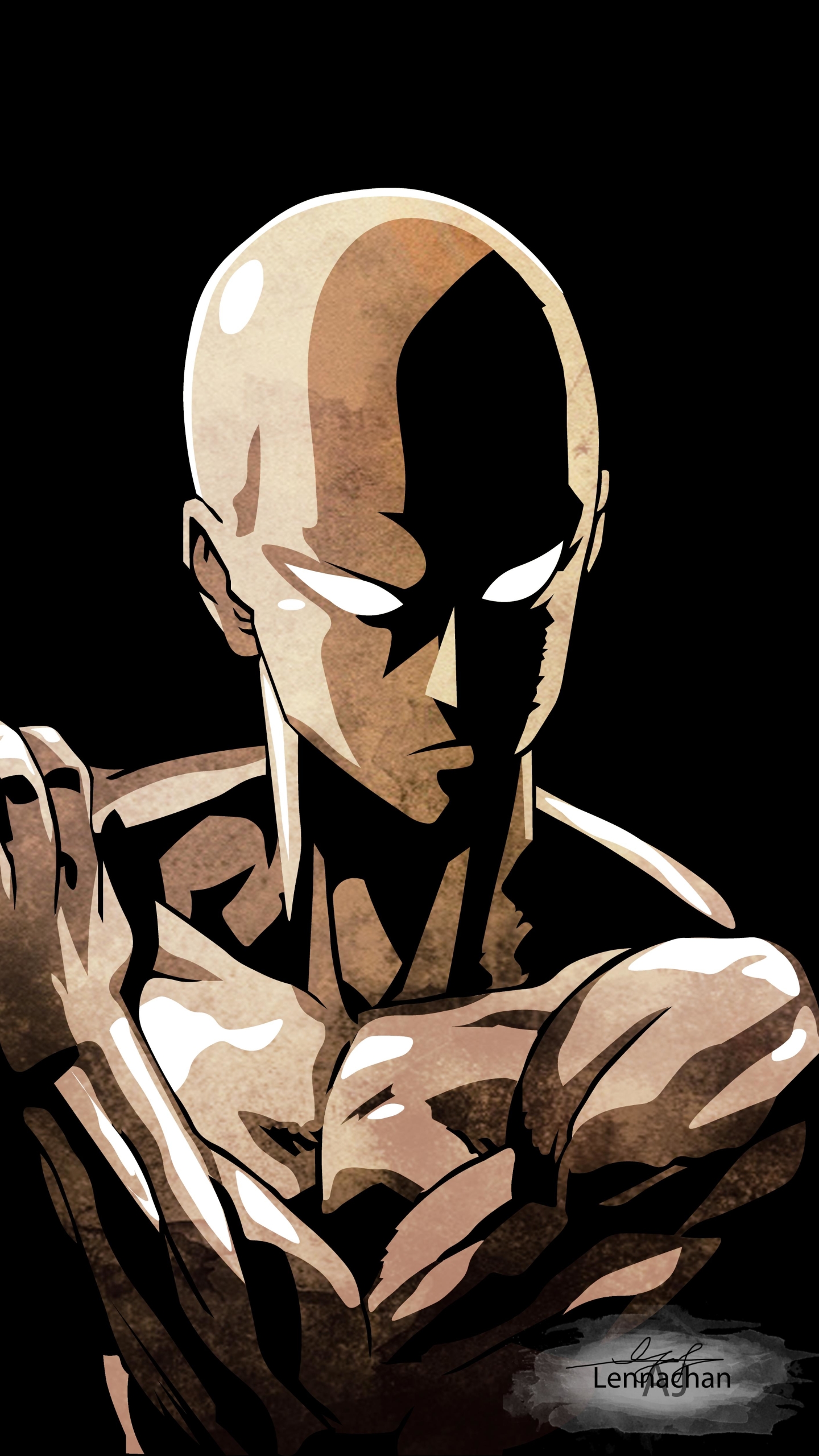 Descarga gratuita de fondo de pantalla para móvil de Animado, Saitama (Hombre De Un Solo Golpe), One Punch Man.