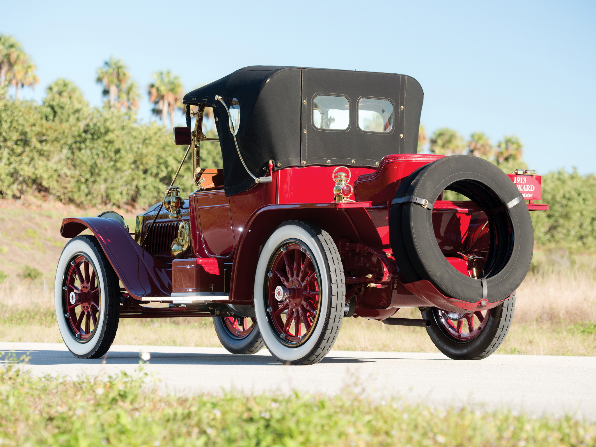 Baixar papel de parede para celular de Carro Antigo, Veículos, Packard, Packard Six Runabout, 1913 Packard Six Runabout gratuito.