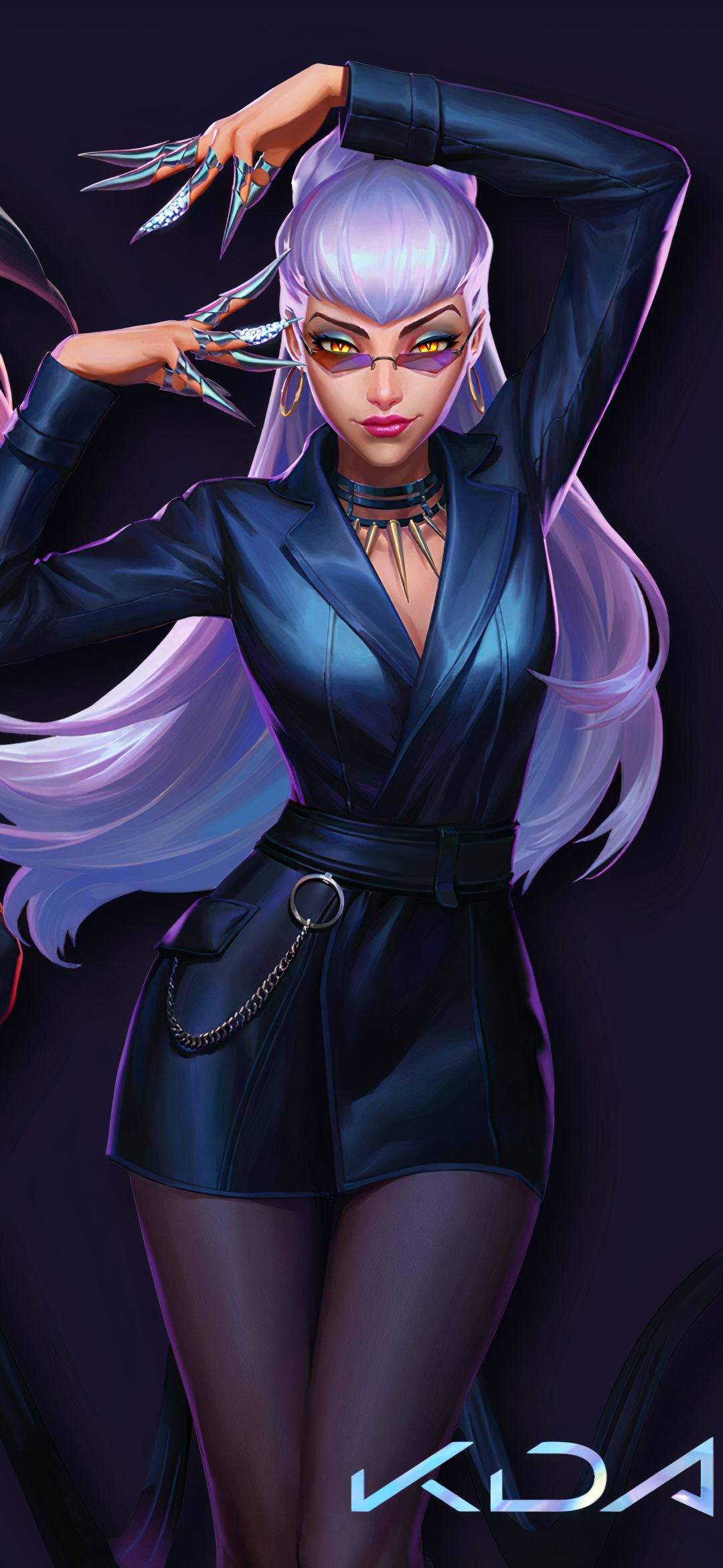 Download mobile wallpaper League Of Legends, Video Game, Long Hair, K Pop, Evelynn (League Of Legends), K/da for free.