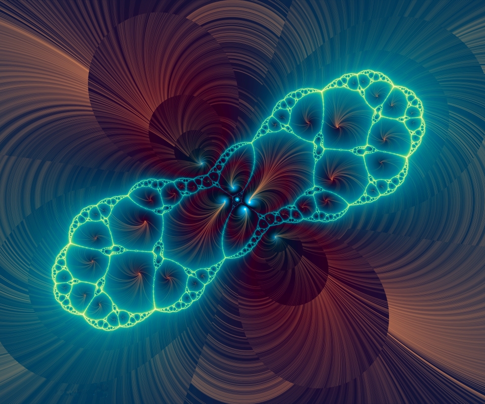 Скачать картинку Фрактал, Абстрактные в телефон бесплатно.