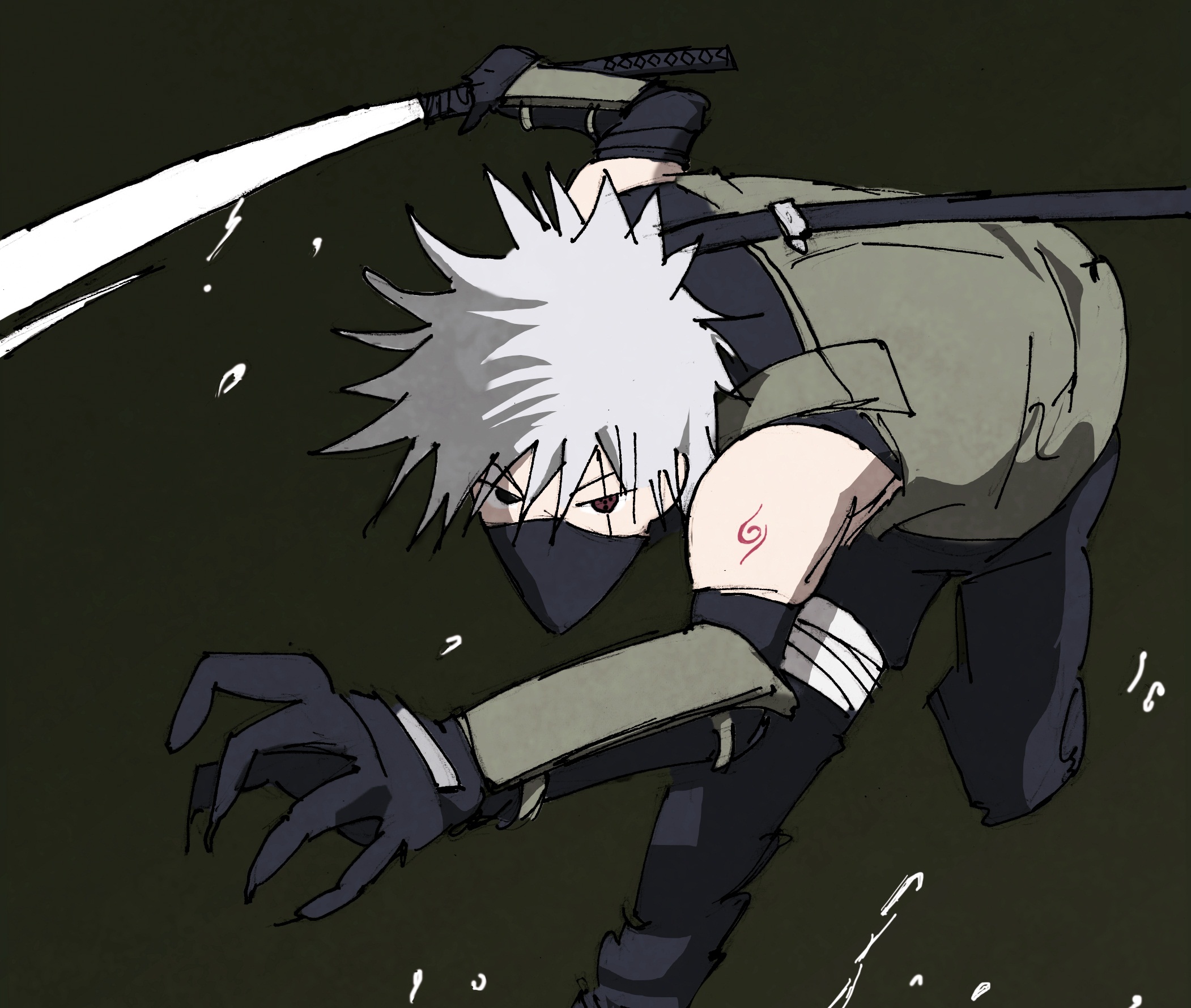 Download mobile wallpaper Anime, Naruto, Kakashi Hatake for free.