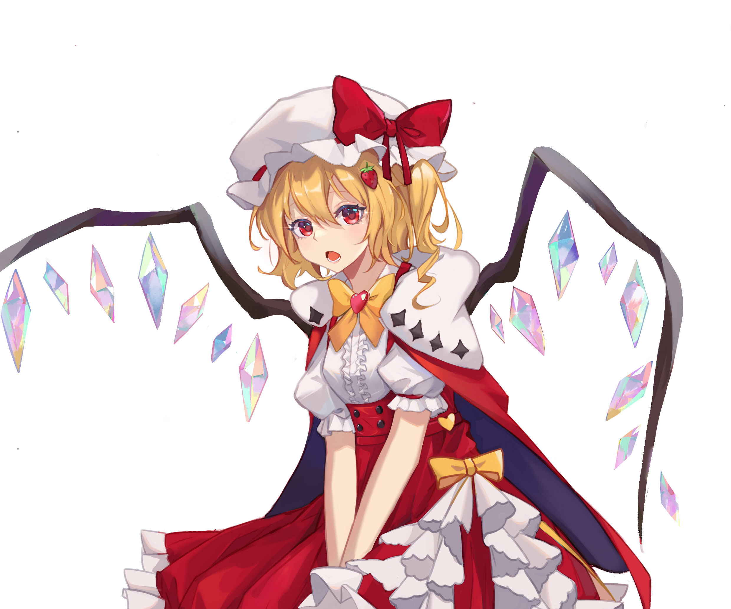 Descarga gratis la imagen Animado, Flandre Escarlata, Touhou en el escritorio de tu PC