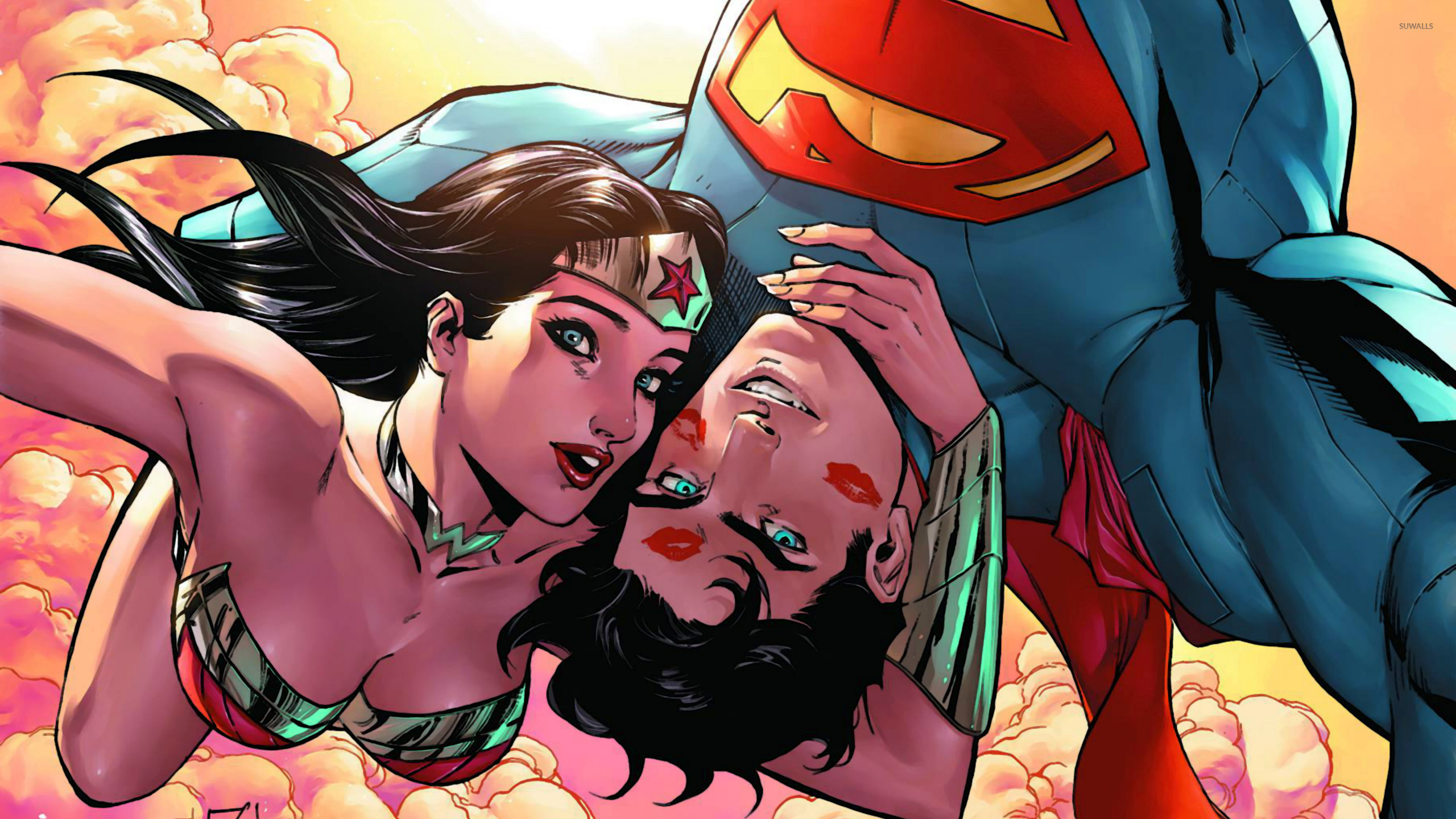 Download mobile wallpaper Superman, Comics, Dc Comics, Wonder Woman for free.
