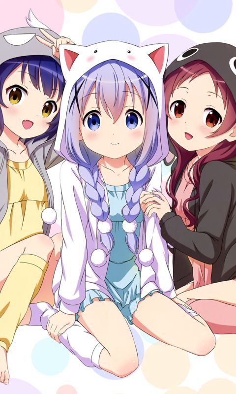 Descarga gratuita de fondo de pantalla para móvil de Animado, Gochuumon Wa Usagi Desu Ka?.