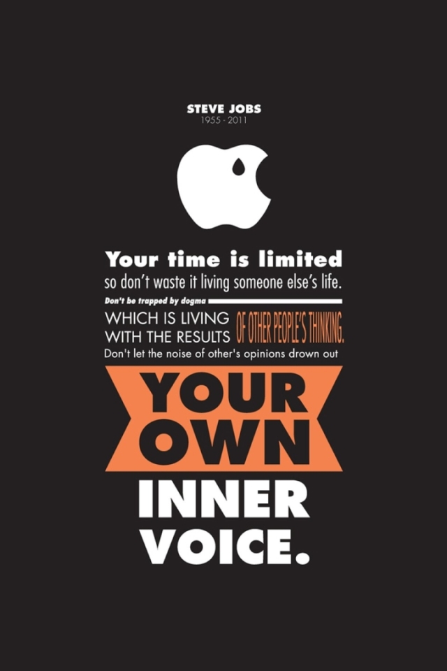 Téléchargez des papiers peints mobile Pomme, Technologie, La Vie, Steve Jobs gratuitement.