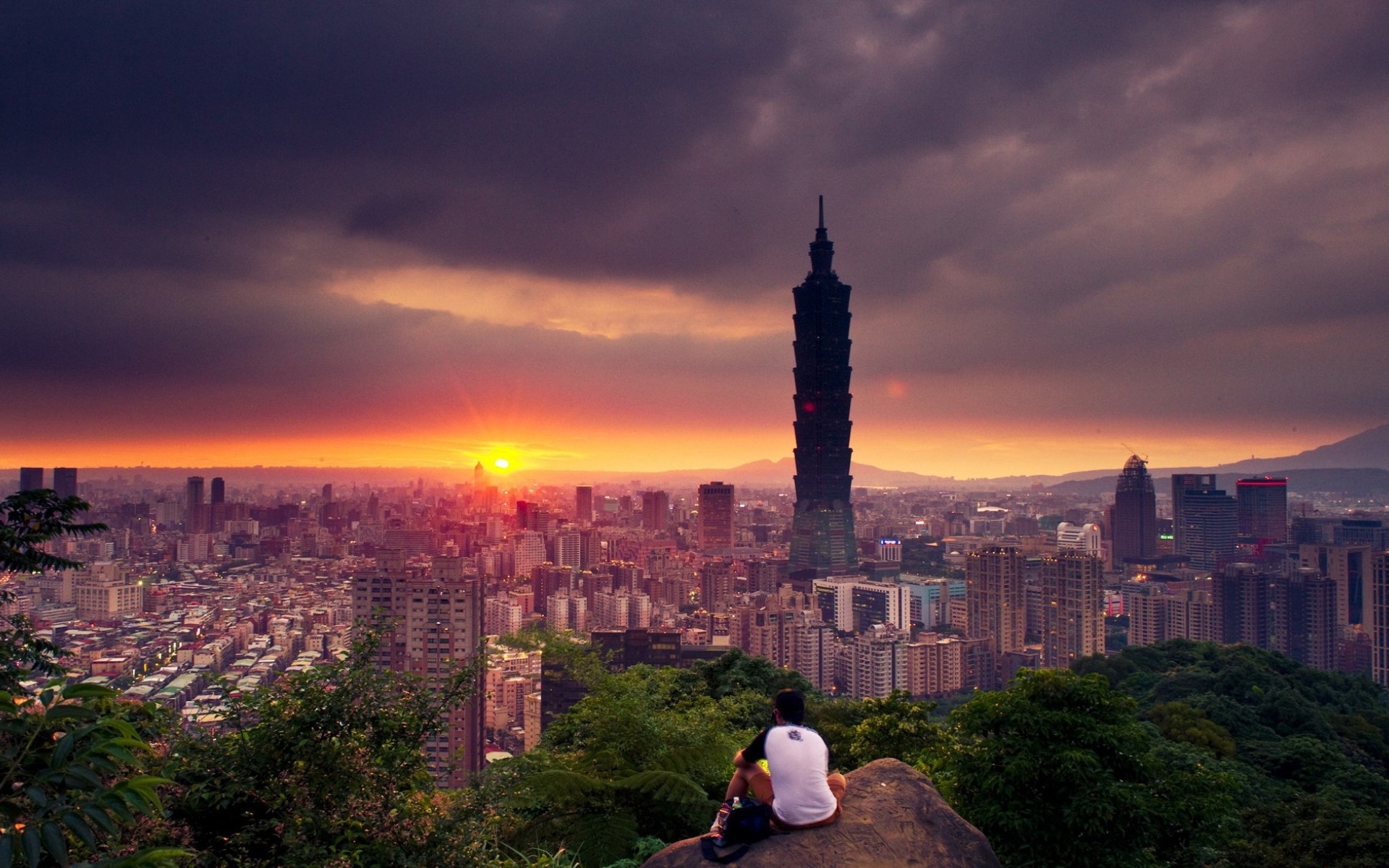 Download mobile wallpaper Taipei 101, Taipei, Taiwan, China, Cities, Man Made for free.