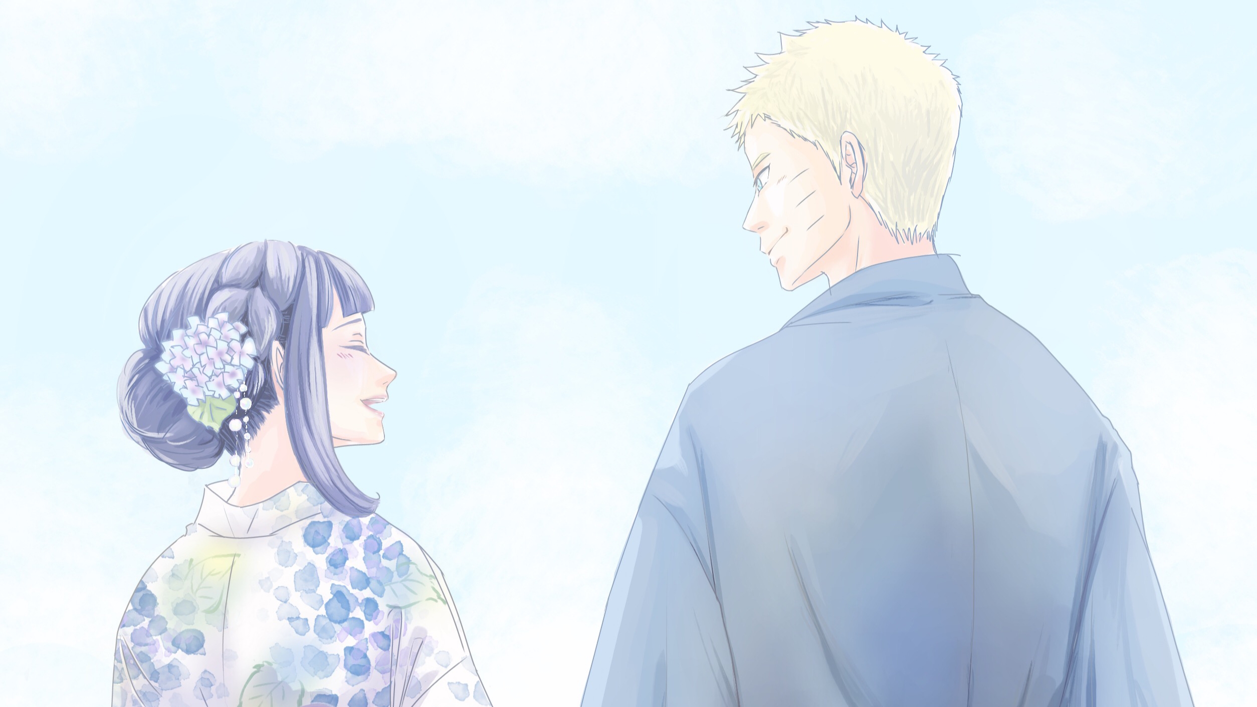 Handy-Wallpaper Naruto, Animes, Hinata Hyuga, Naruto Uzumaki kostenlos herunterladen.