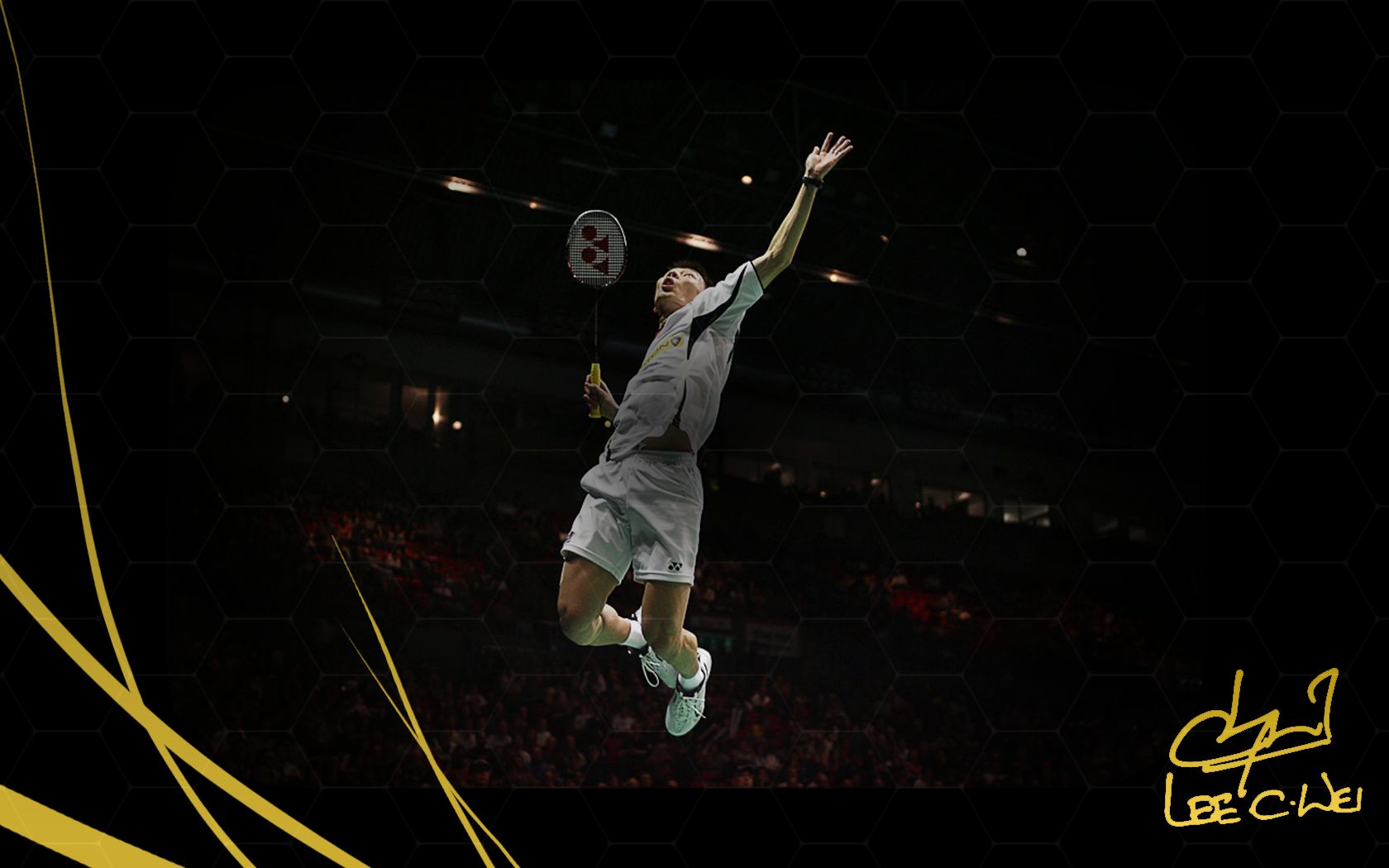 Laden Sie Badminton HD-Desktop-Hintergründe herunter