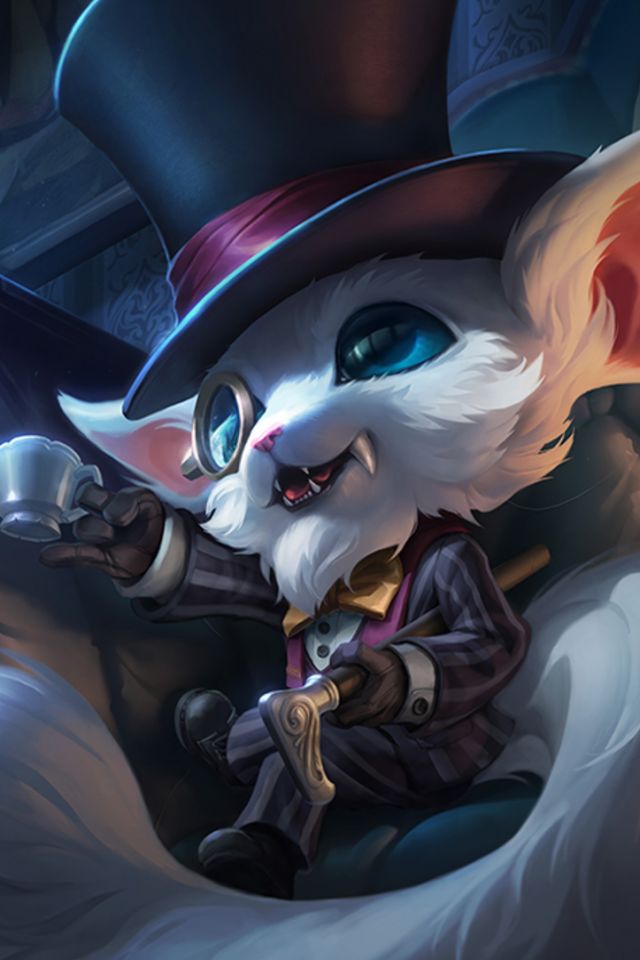 Download mobile wallpaper League Of Legends, Video Game, Top Hat, Gnar (League Of Legends) for free.
