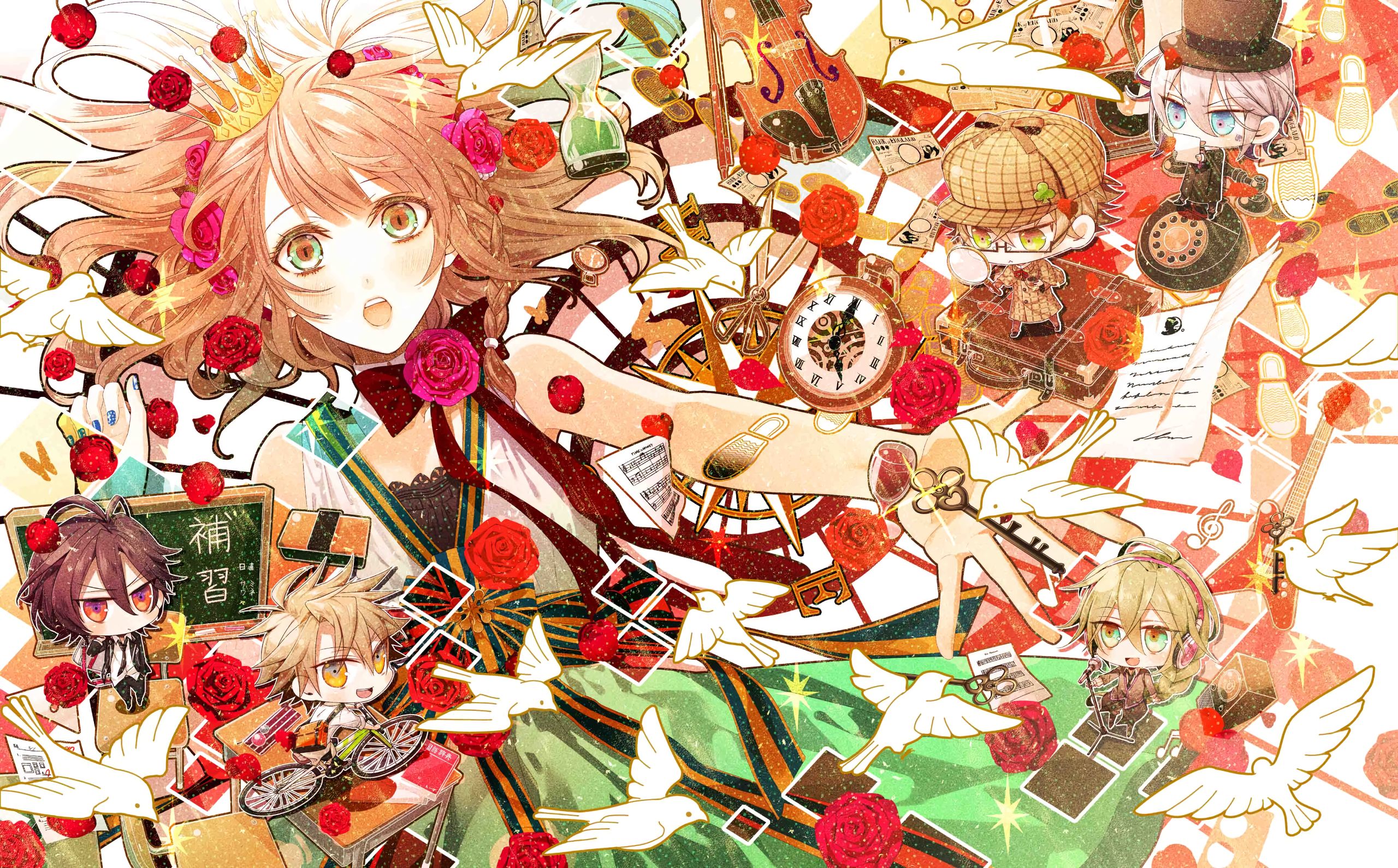 Handy-Wallpaper Animes, Amnesia kostenlos herunterladen.