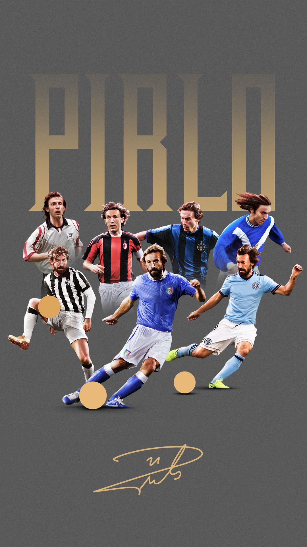 Handy-Wallpaper Sport, Fußball, Italienisch, Andrea Pirlo kostenlos herunterladen.