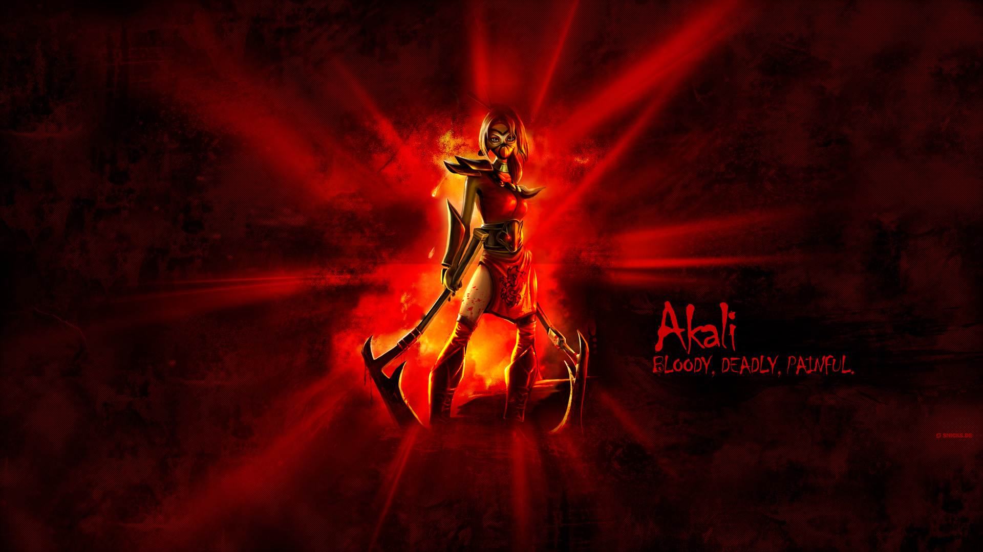 Download mobile wallpaper Akali (League Of Legends), League Of Legends, Video Game for free.