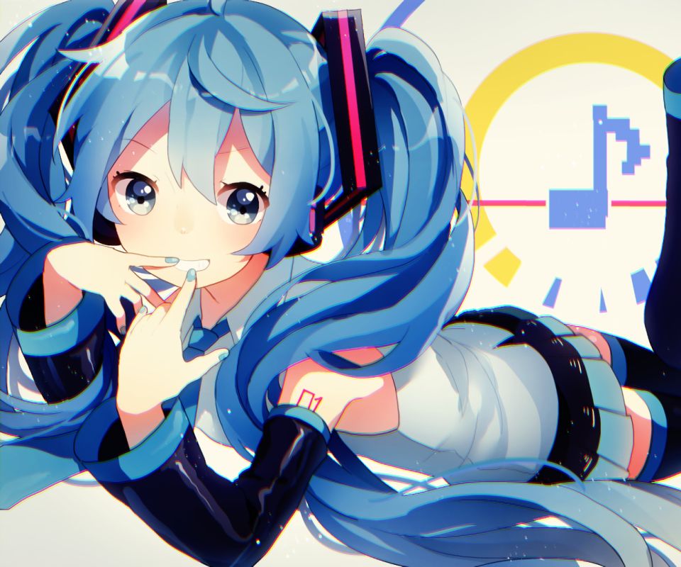 Baixe gratuitamente a imagem Anime, Sorriso, Chuteiras, Vocaloid, Olhos Azuis, Saia, Cabelo Azul, Hatsune Miku, Cabelo Longo, Twintails na área de trabalho do seu PC