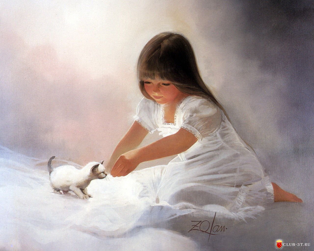 Download mobile wallpaper Artistic, Child for free.