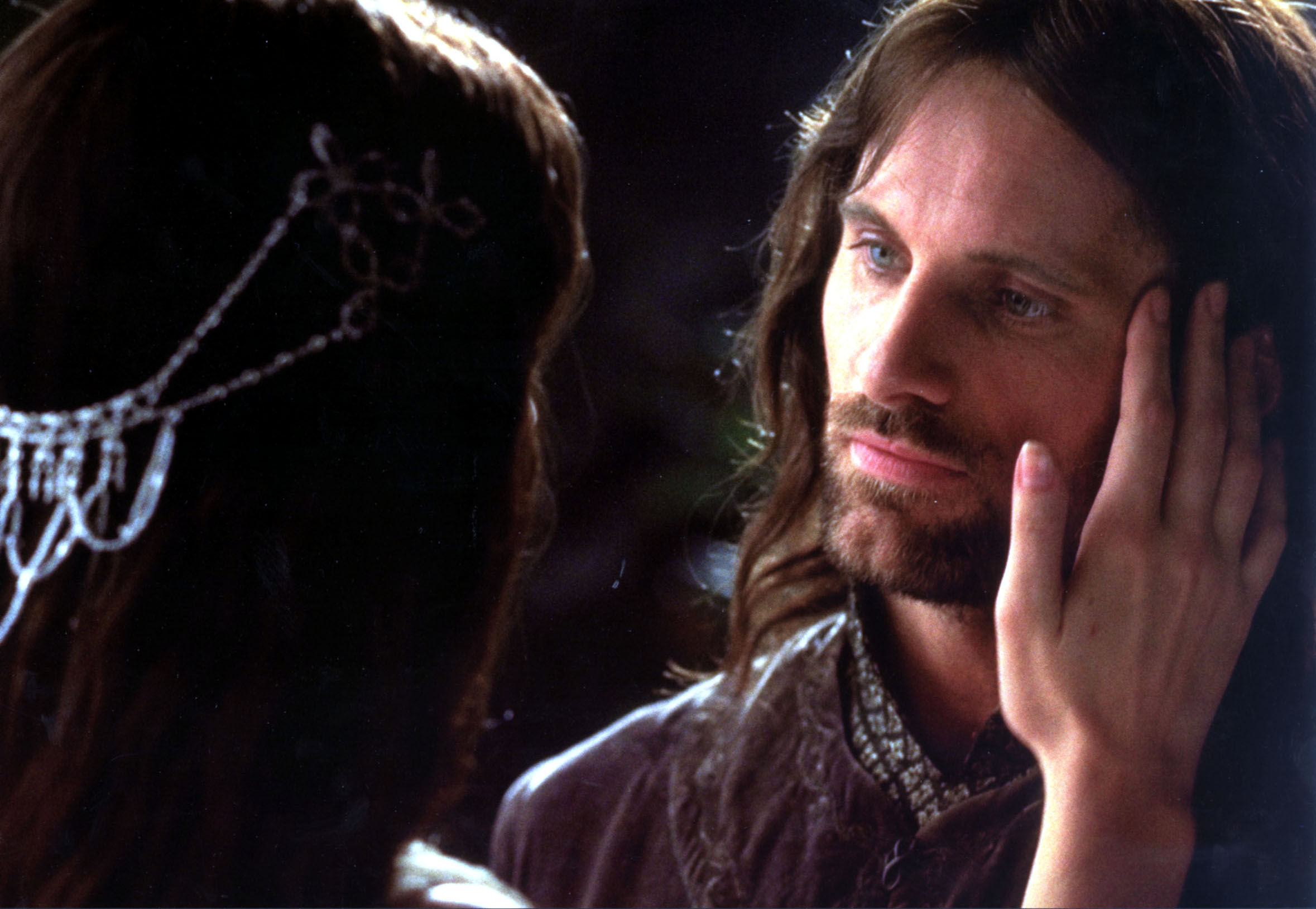 movie, the lord of the rings: the fellowship of the ring, aragorn, arwen evenstar, liv tyler, viggo mortensen, the lord of the rings