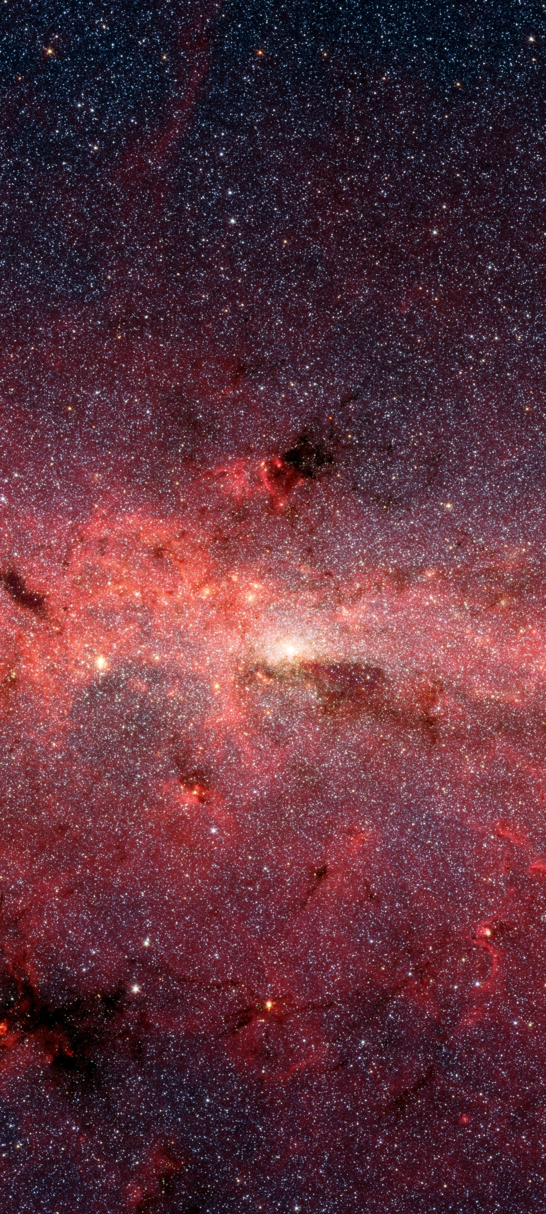 1410360 Hintergrundbild herunterladen galaxis, science fiction, milchstraße, platz, weltraum, galaxie, infrarot, sterne - Bildschirmschoner und Bilder kostenlos