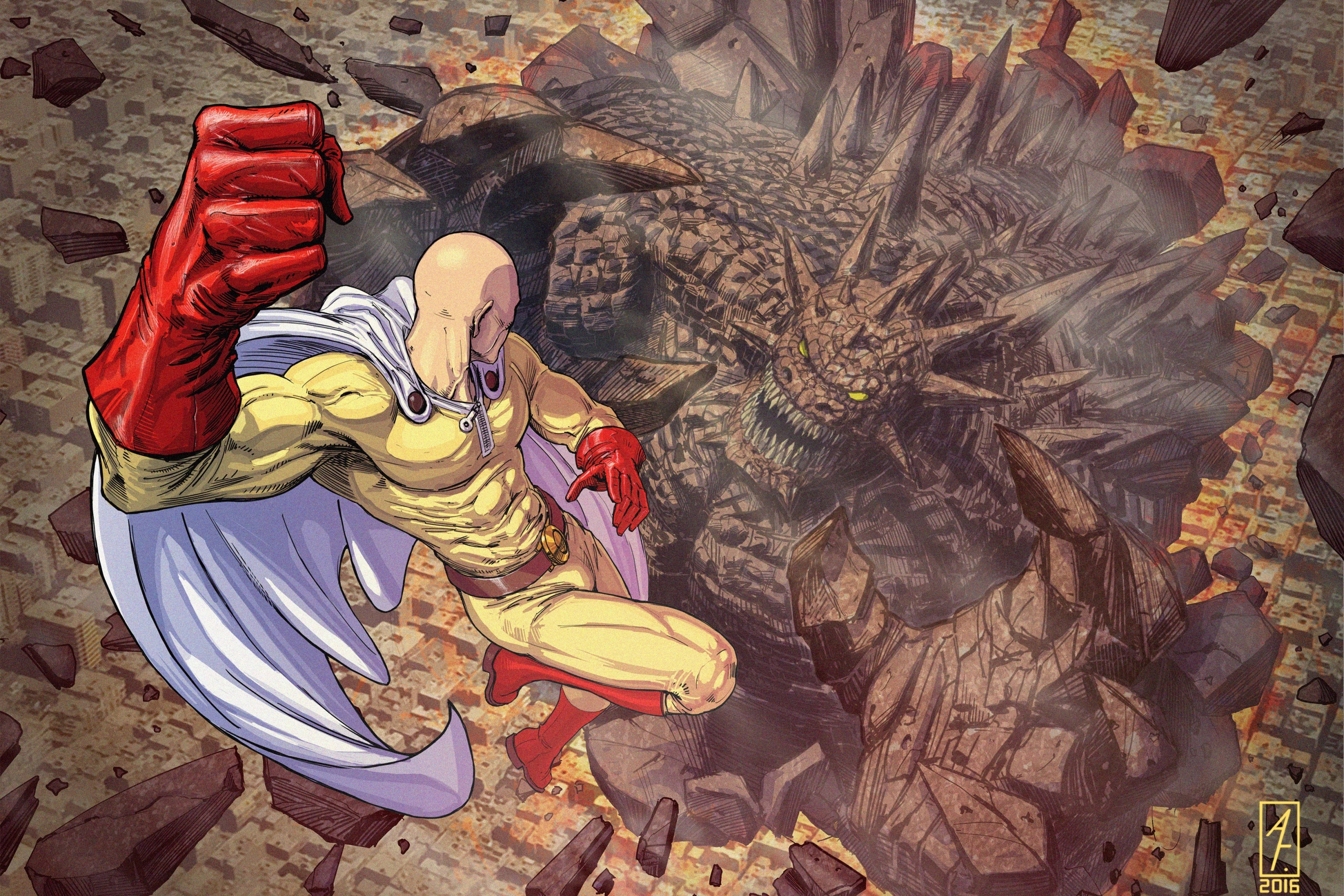 Baixar papel de parede para celular de Anime, Saitama (One Punch Man), One Punch Man gratuito.