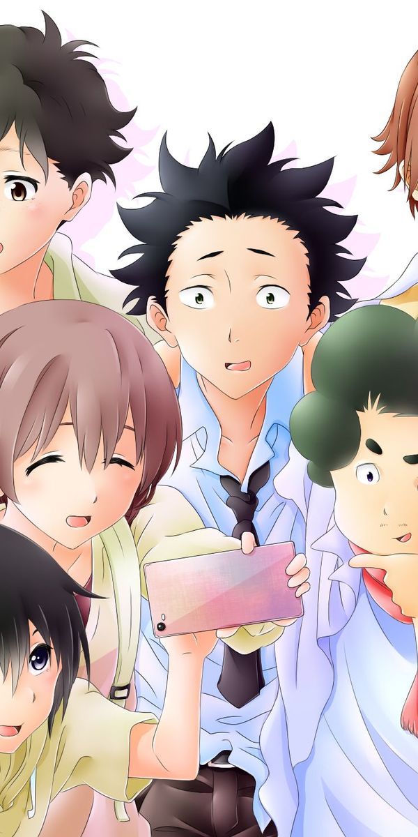 Fond d'écran HD Animé, A Silent Voice, Miki Kawaï, Miyoko