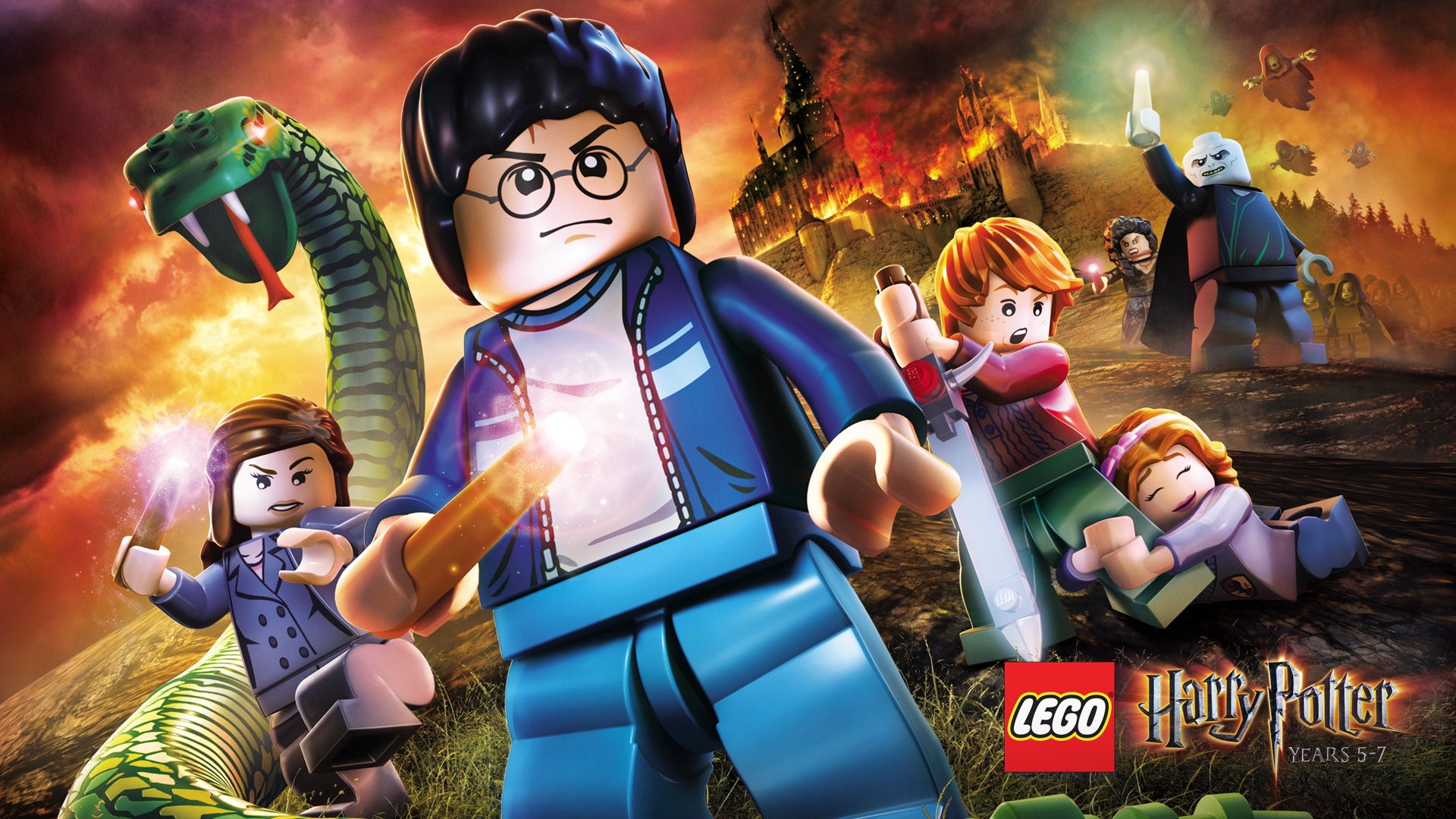 Télécharger des fonds d'écran Lego Harry Potter: Années 5 À 7 HD