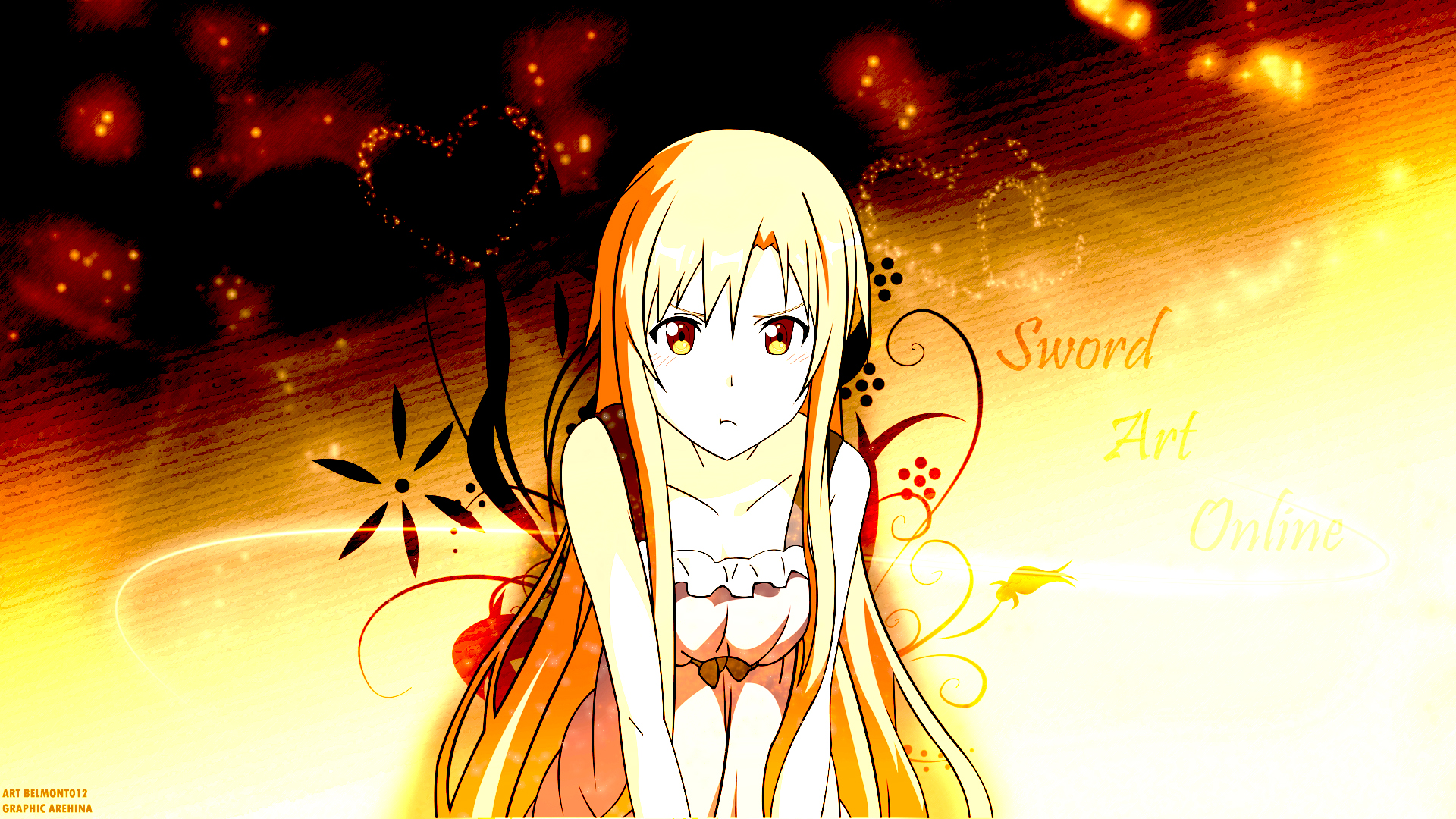 Handy-Wallpaper Animes, Asuna Yuuki, Sword Art Online kostenlos herunterladen.