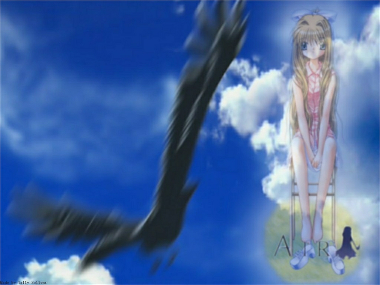 Free download wallpaper Anime, Air, Misuzu Kamio, Sora (Air) on your PC desktop