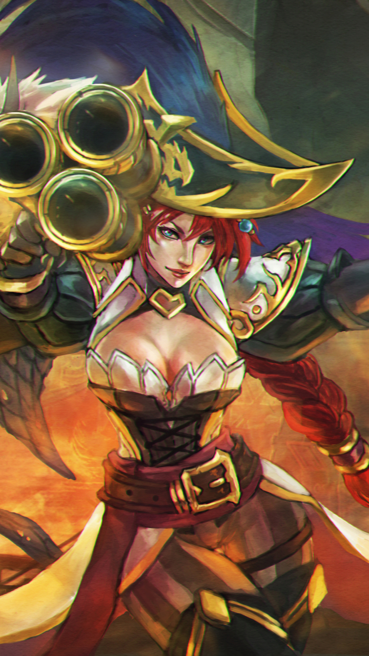 Download mobile wallpaper League Of Legends, Video Game, Miss Fortune (League Of Legends) for free.
