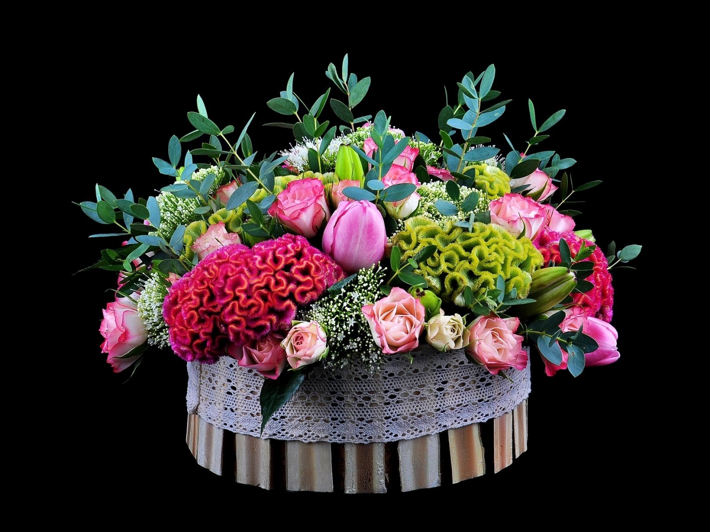 Laden Sie das Pflanzen, Blumen, Hintergrund, Bouquets-Bild kostenlos auf Ihren PC-Desktop herunter