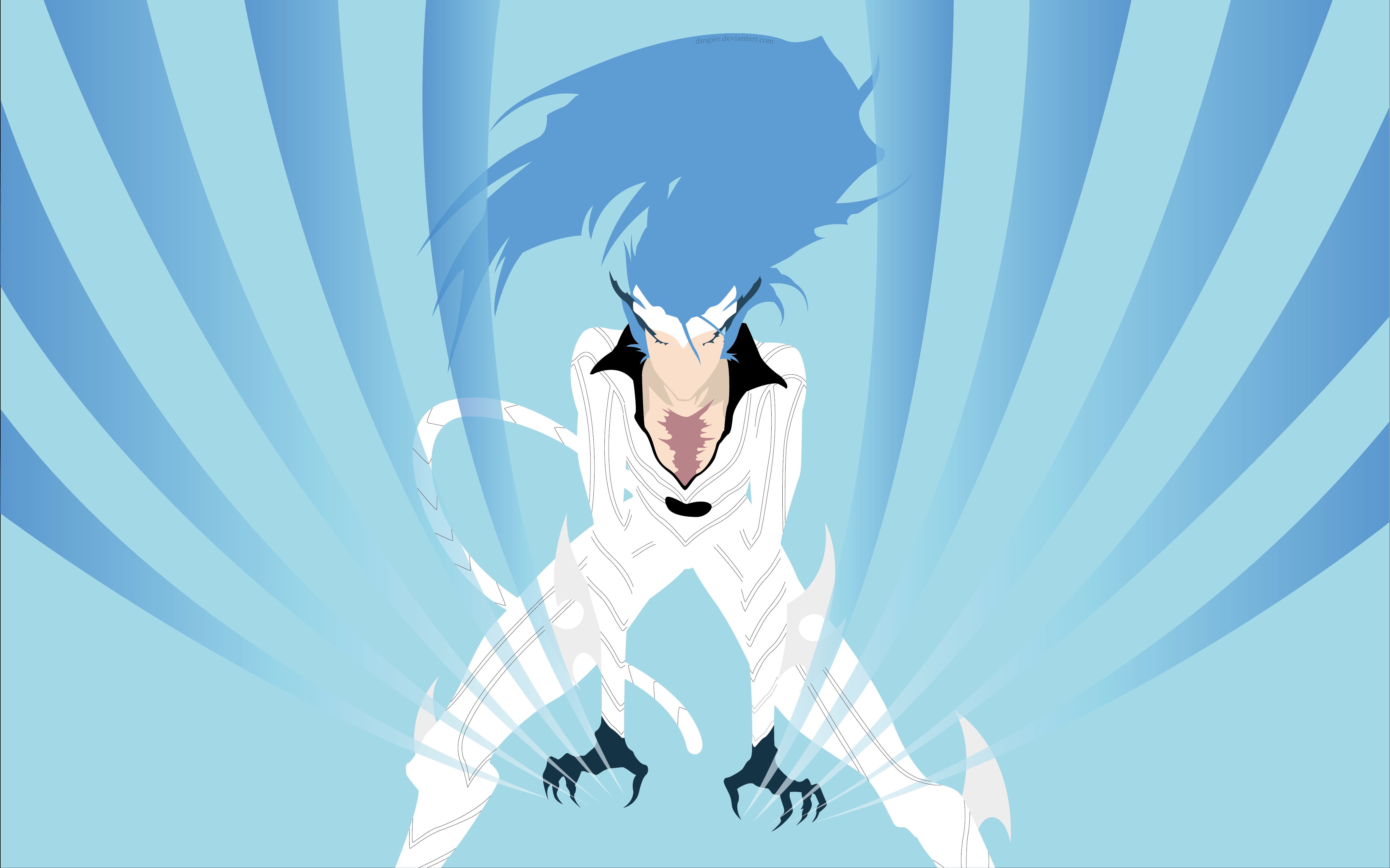 Handy-Wallpaper Bleach, Animes, Grimmjow Jaegerjaquez kostenlos herunterladen.