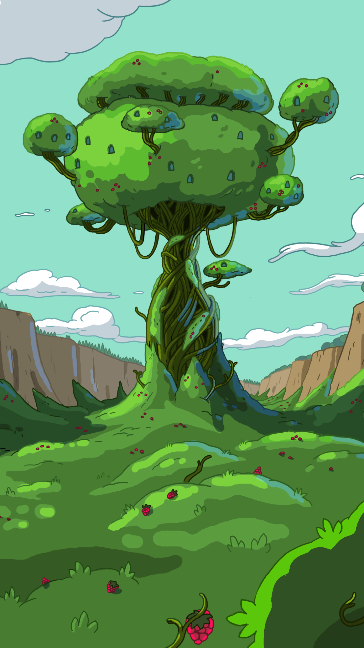 Download mobile wallpaper Tree, Tv Show, Adventure Time for free.