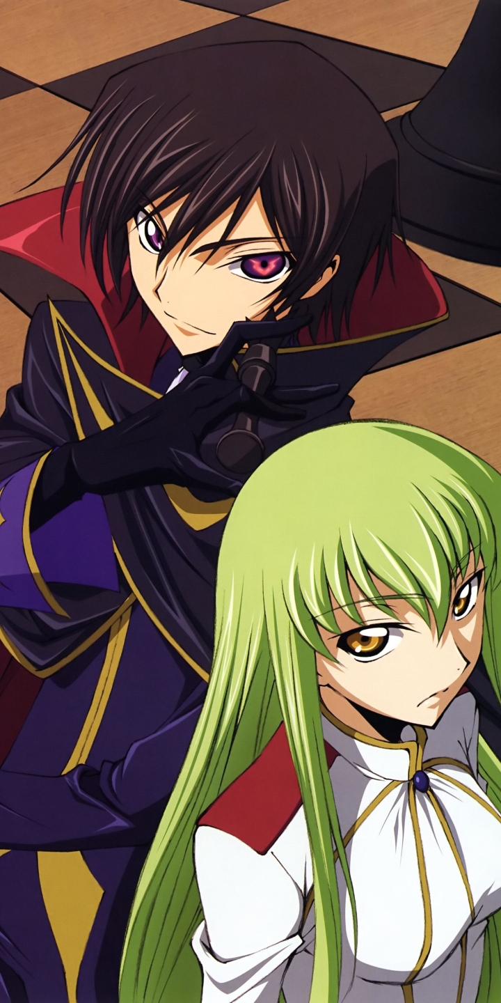 Baixar papel de parede para celular de Anime, Lelouch Lamperouge, Código Geass, C C (Código Geass) gratuito.