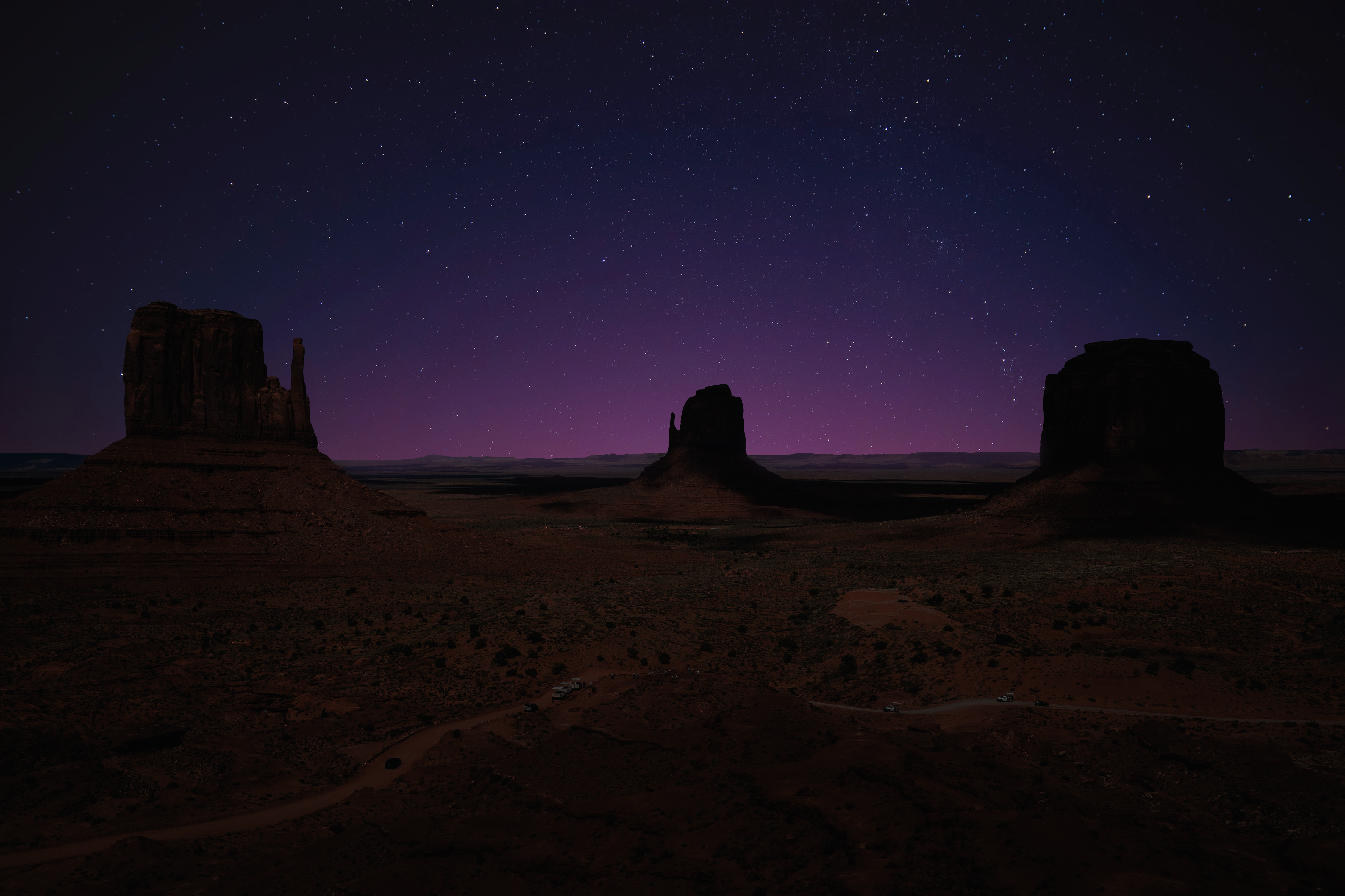 Free download wallpaper Sky, Stars, Night, Canyon, Earth on your PC desktop