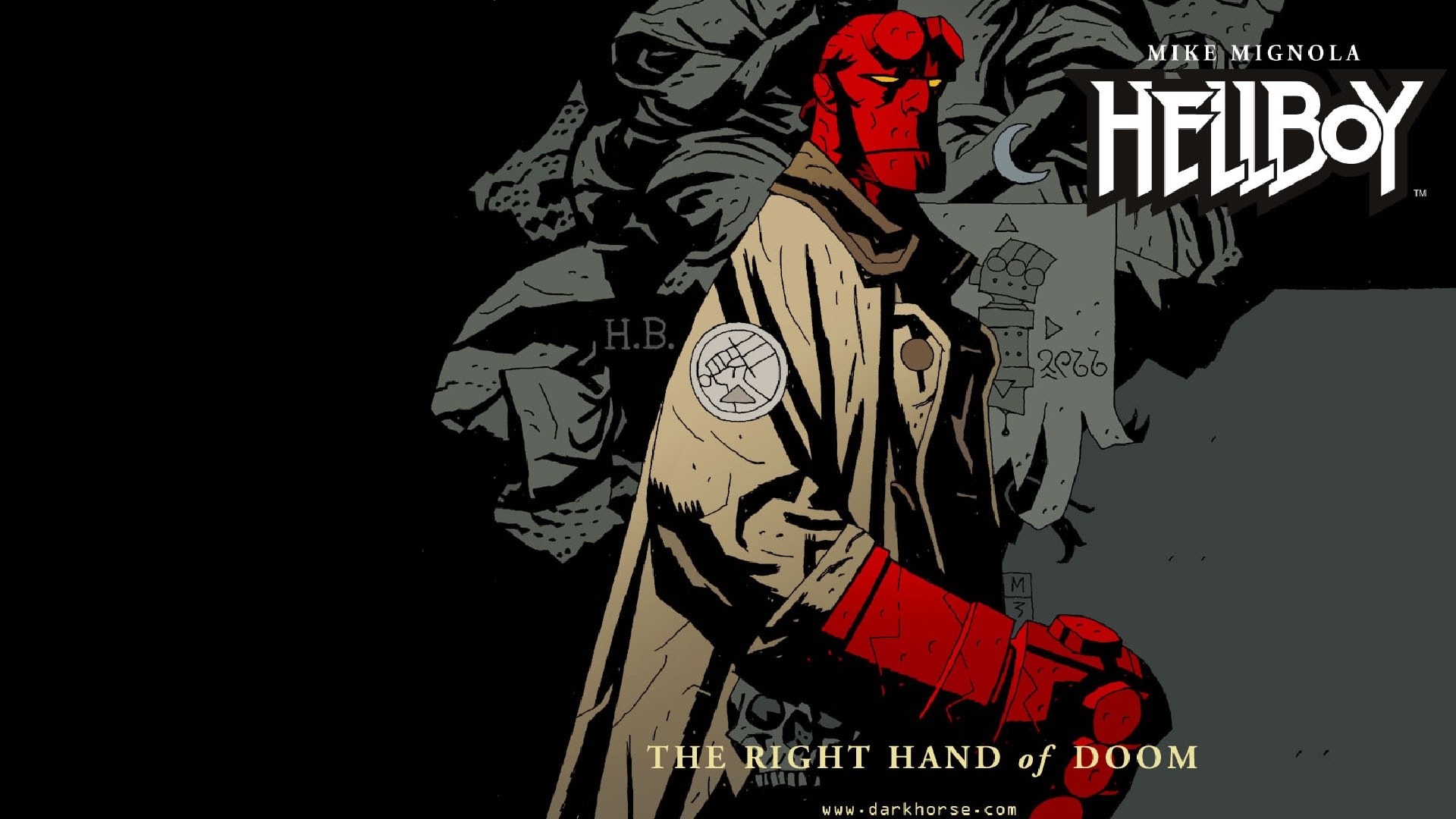 Baixar papel de parede para celular de Hellboy, História Em Quadrinhos gratuito.