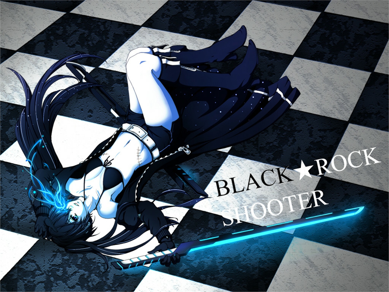 Download mobile wallpaper Anime, Black Rock Shooter for free.